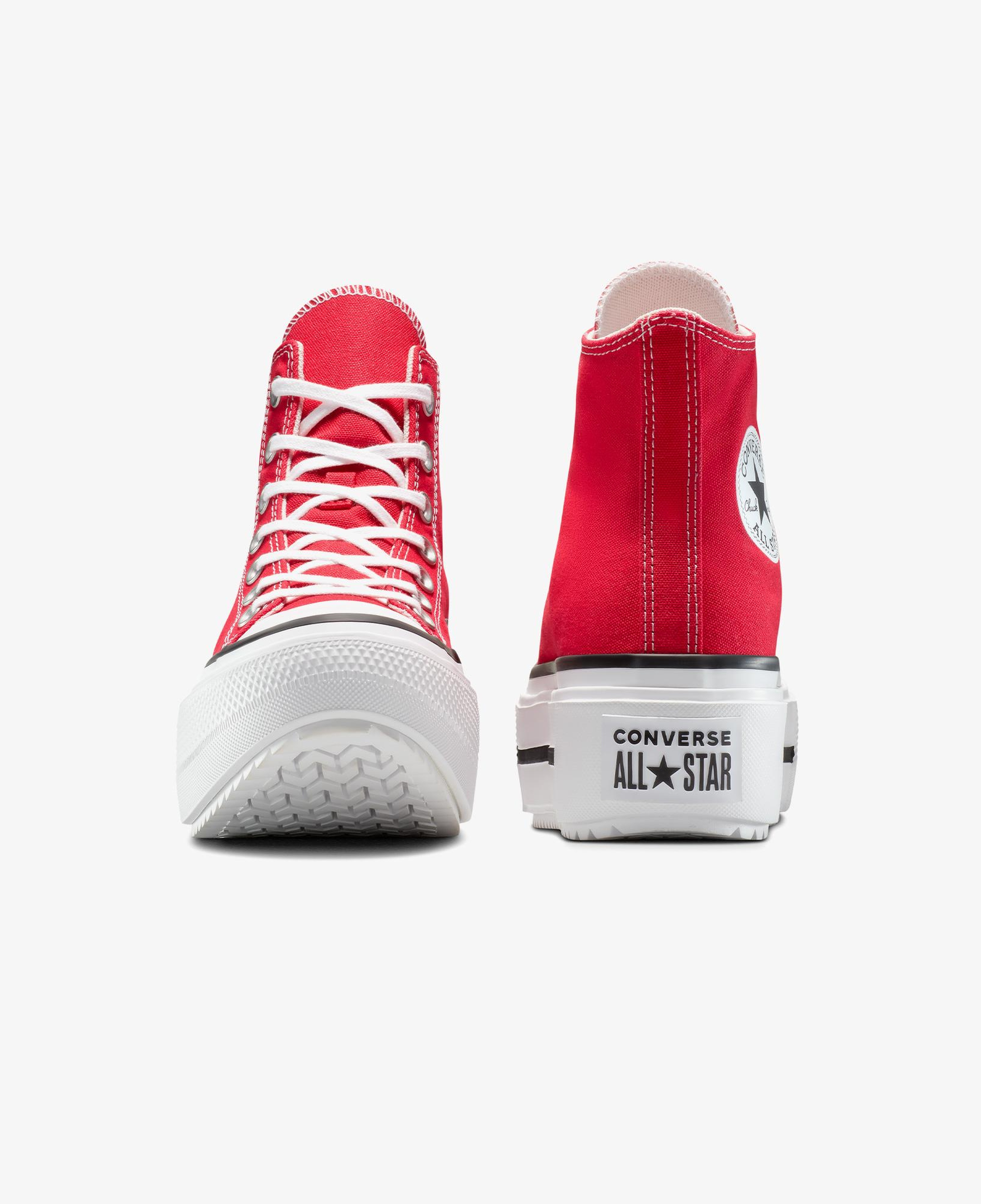 Converse Chuck Taylor All Star Lift Double Stack Platform Kadın Kırmızı Sneaker