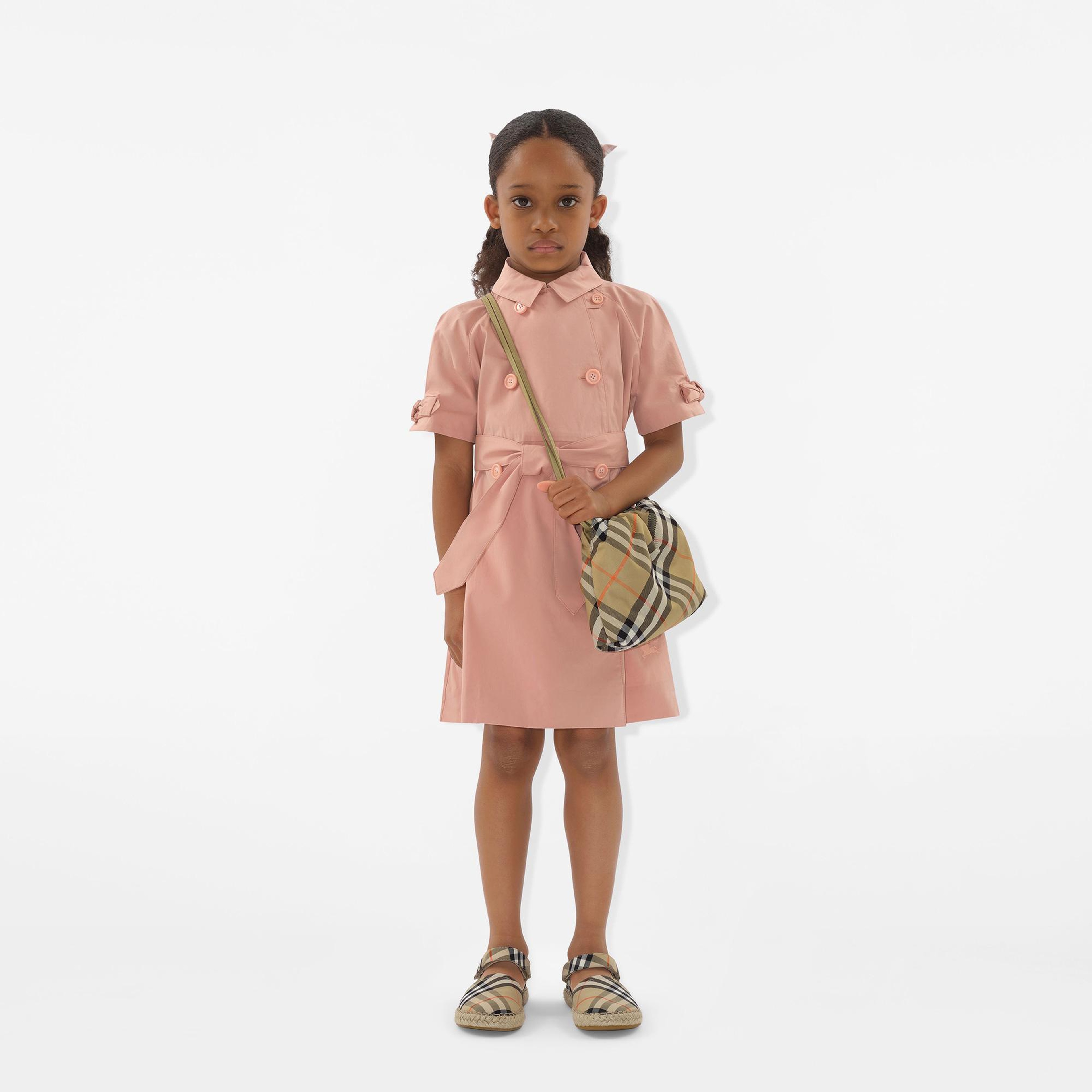 Burberry Çocuk Pembe Elbise