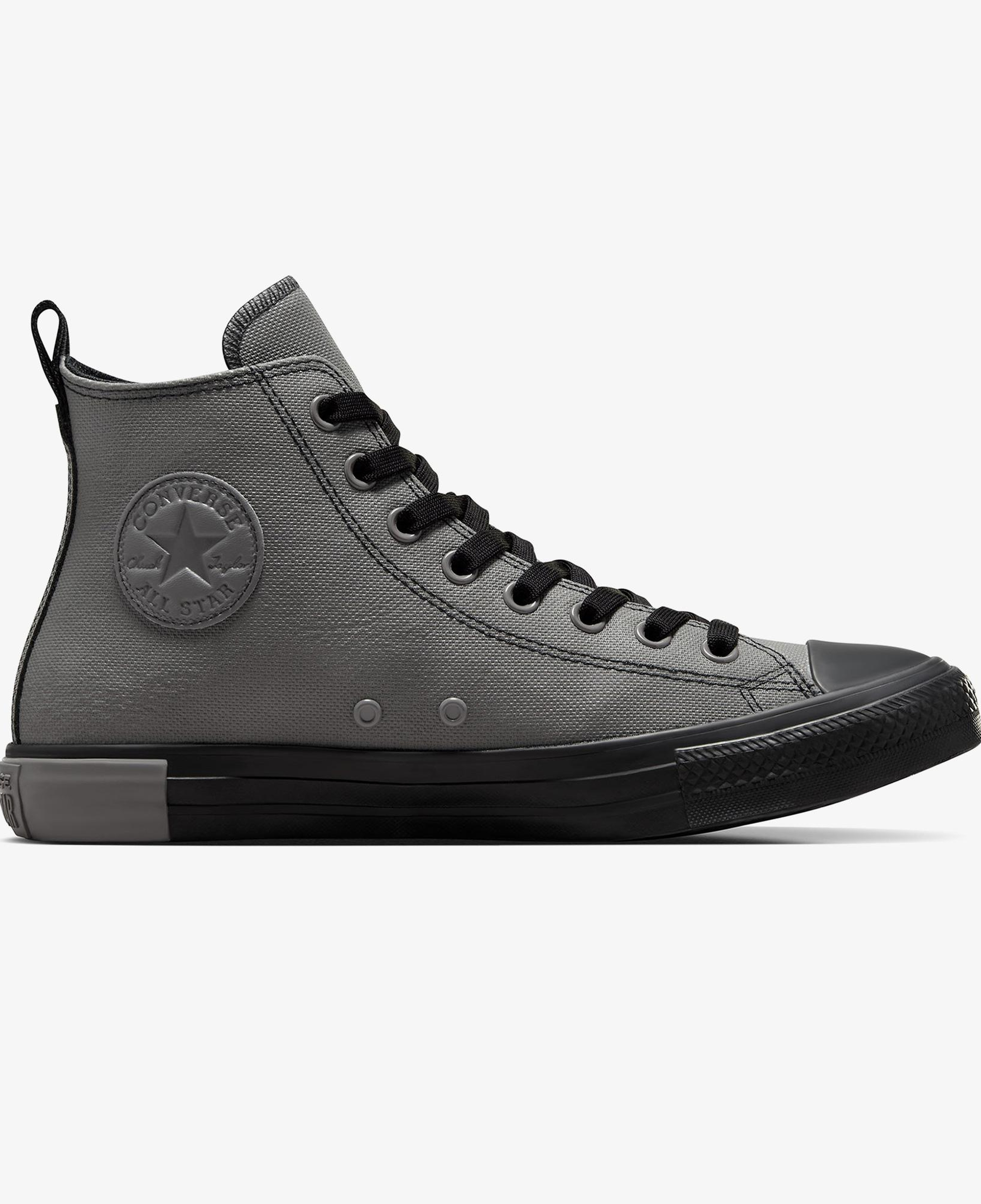 Converse Chuck Taylor All Star Unisex Gri Deri Sneaker