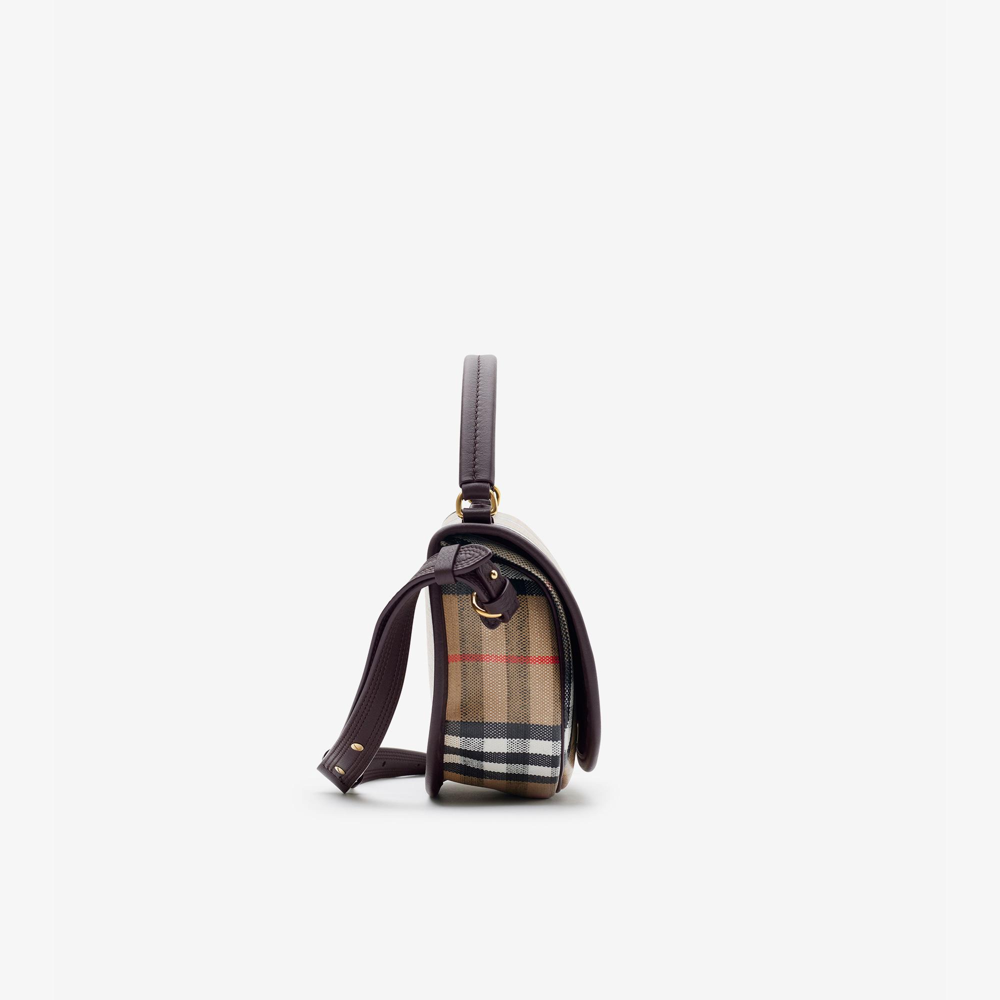 Burberry Highlands Crossbody Kadın Bej Çapraz Çanta