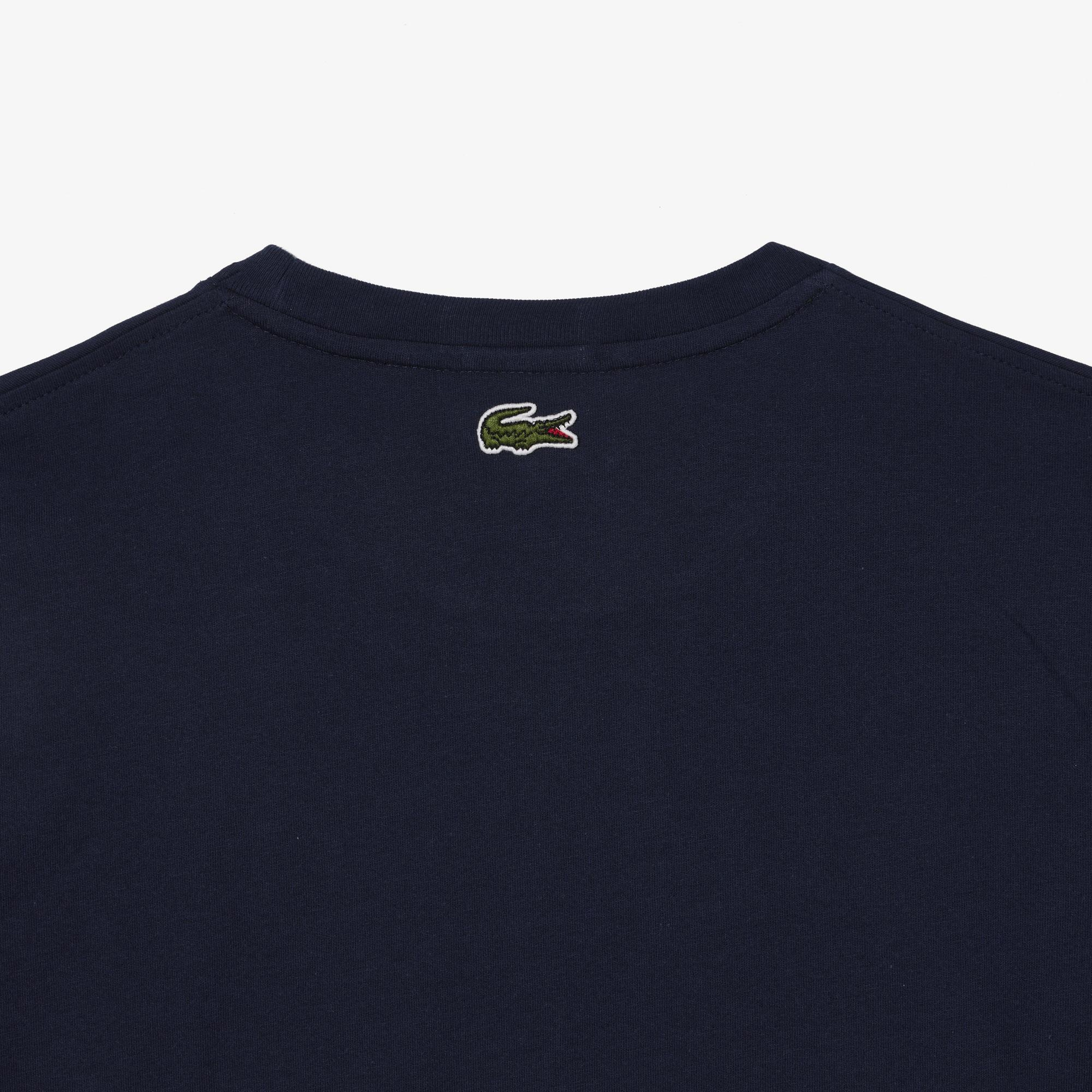 Lacoste Classic Unisex Regular Fit Lacivert T-Shirt