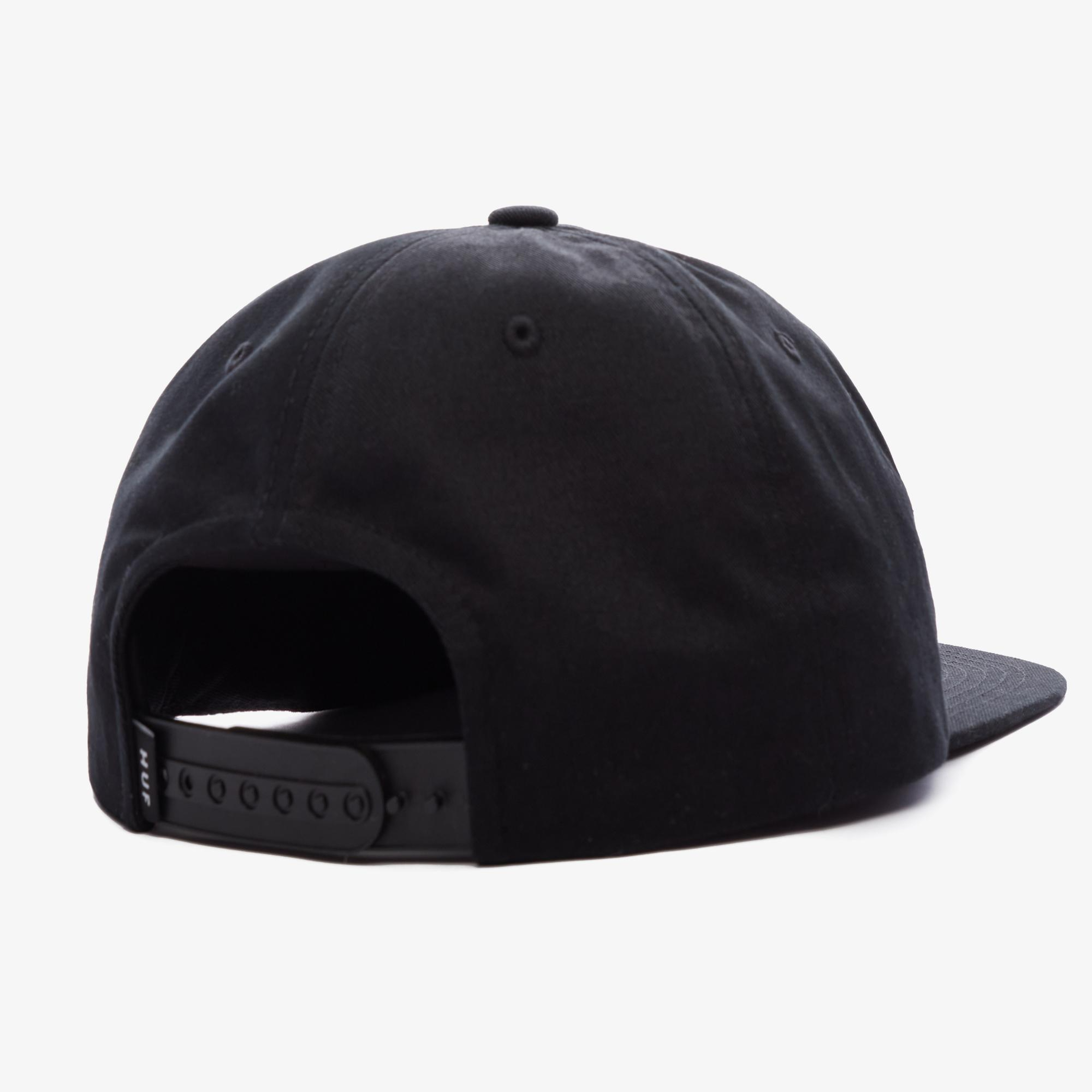 Huf Essentials Unstructured Erkek Siyah Şapka