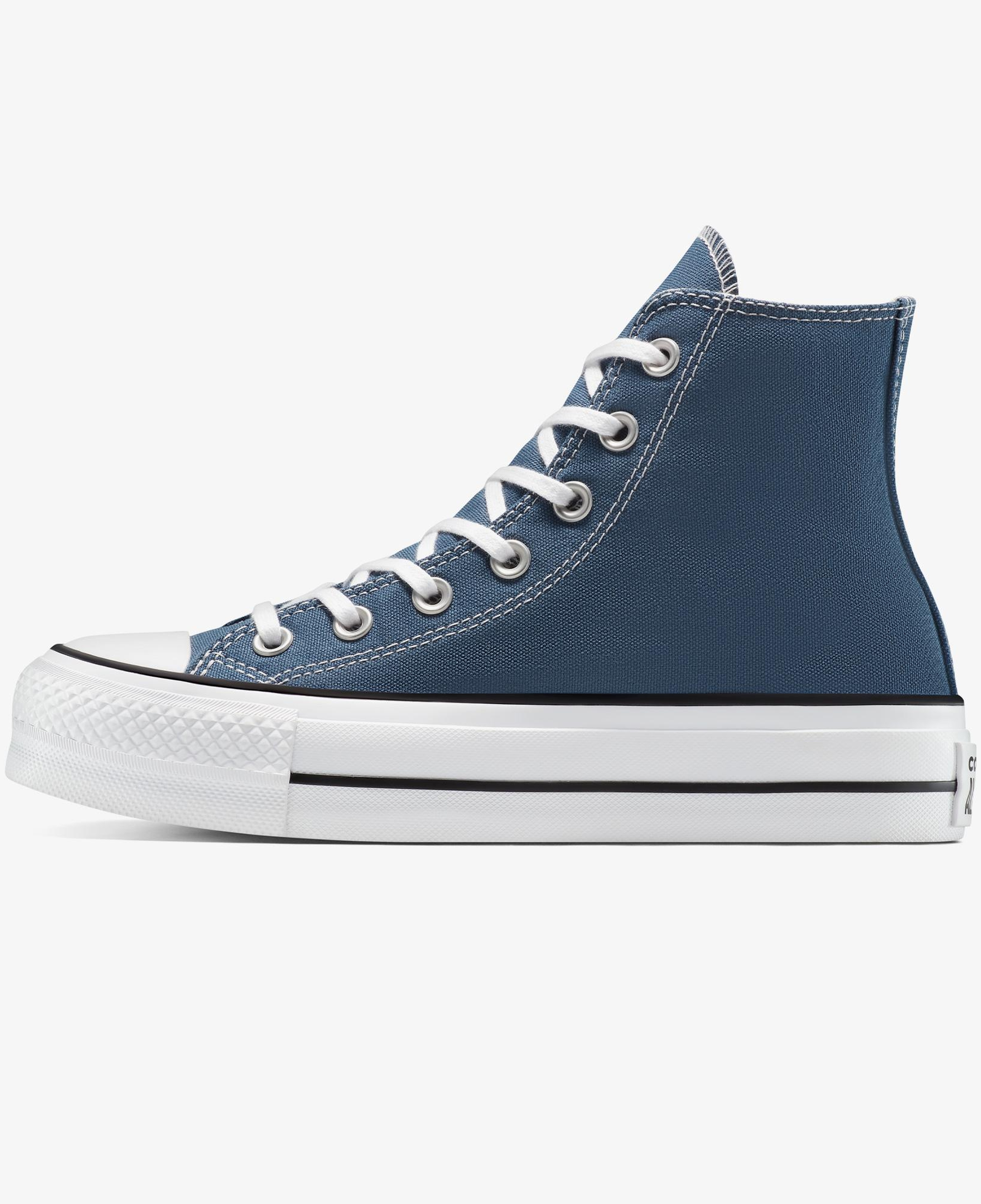 Converse Chuck Taylor All Star Lift Platform Limited Kadın Mavi Sneaker