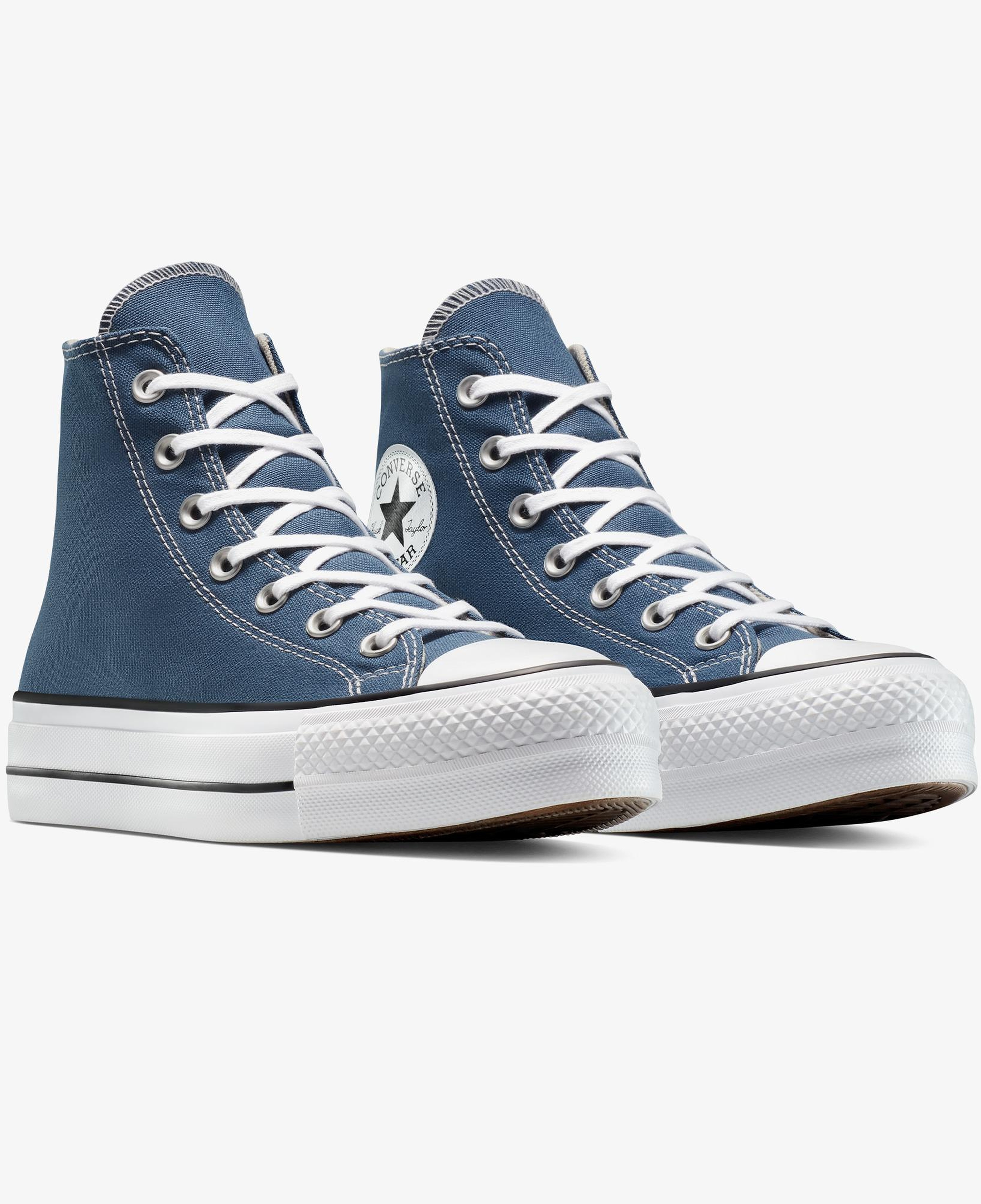 Converse Chuck Taylor All Star Lift Platform Limited Kadın Mavi Sneaker