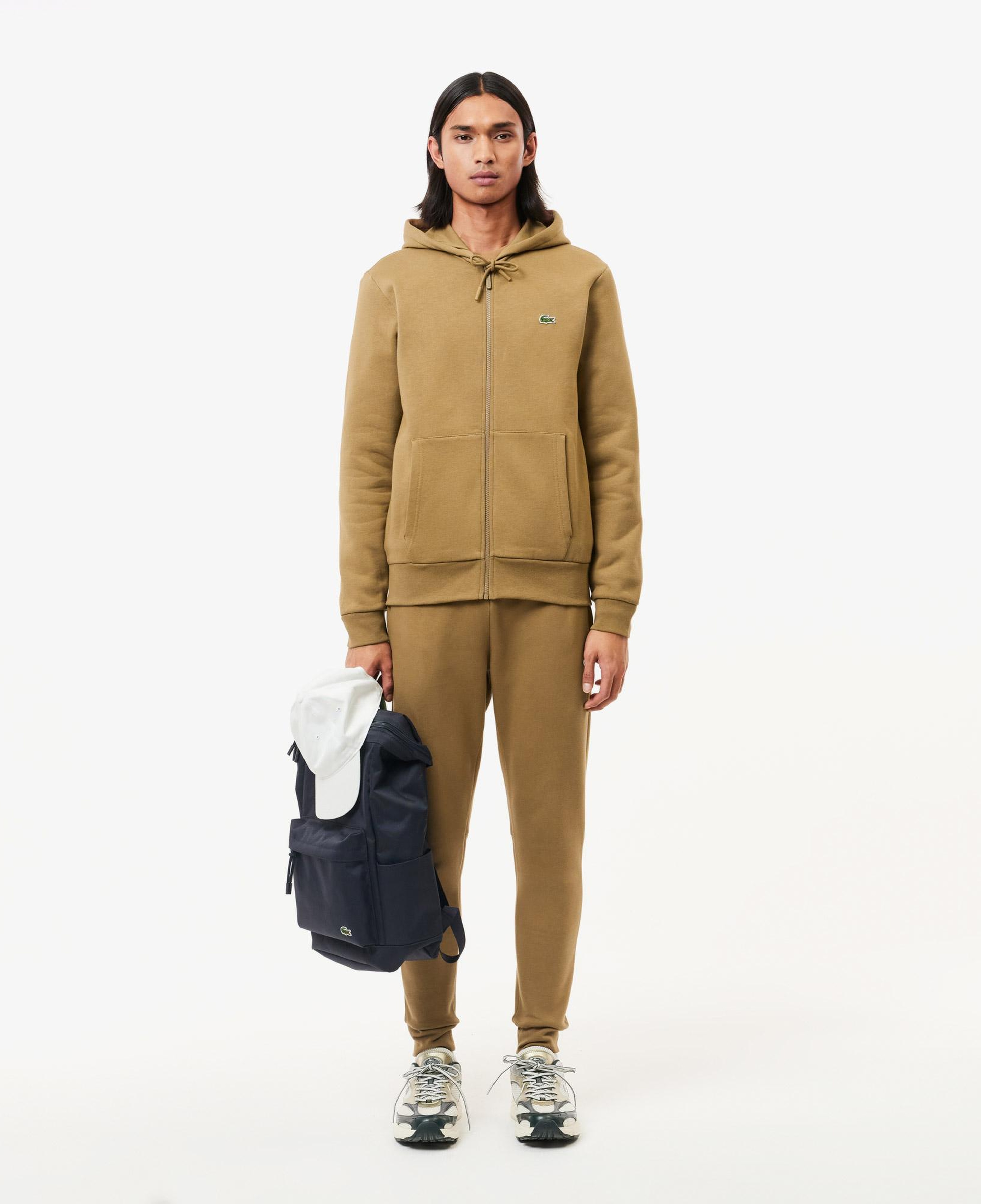 Lacoste Slim Fit Organik Pamuk Erkek Kahverengi Eşofman Altı