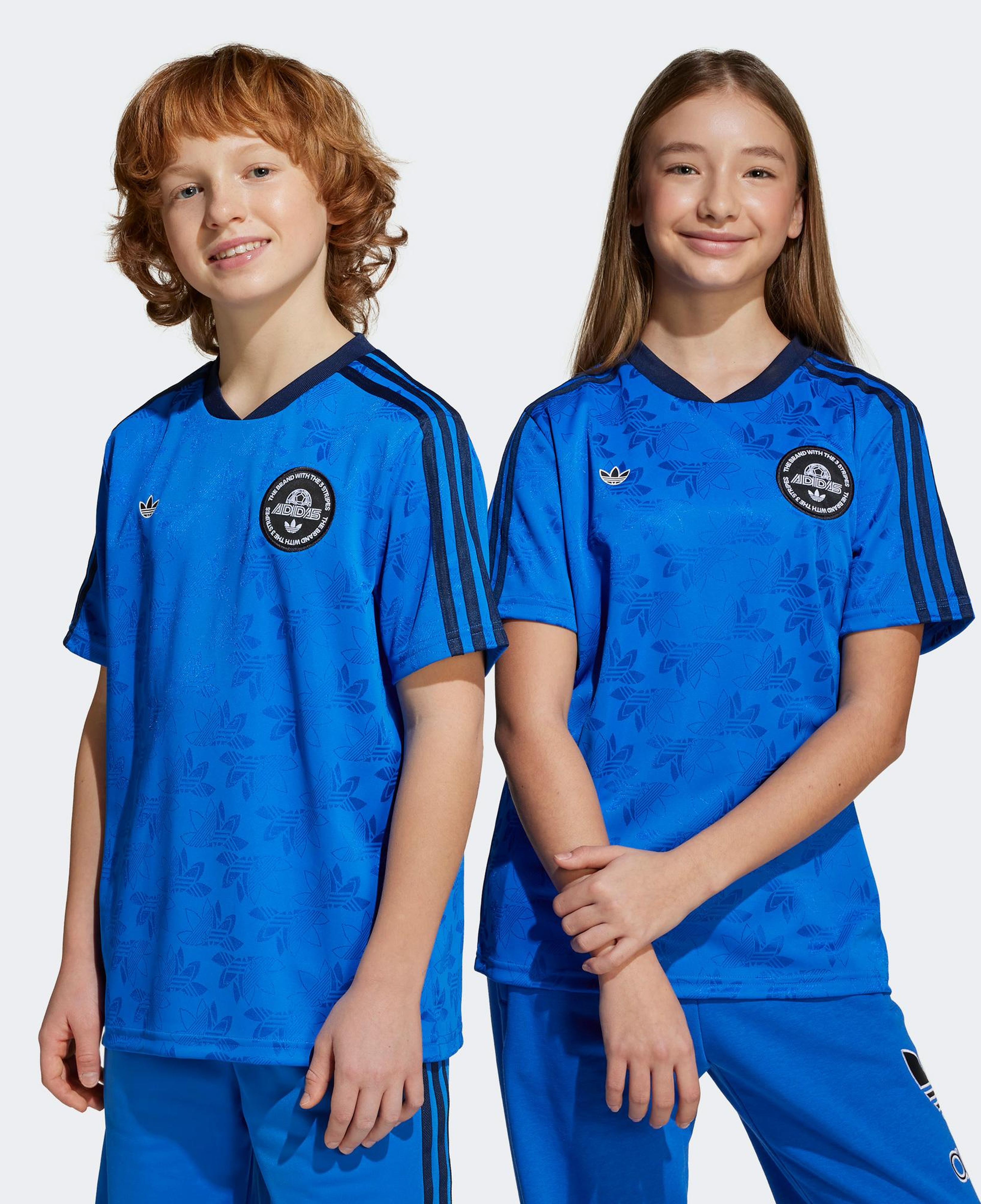 adidas Soccer Çocuk Mavi T-Shirt