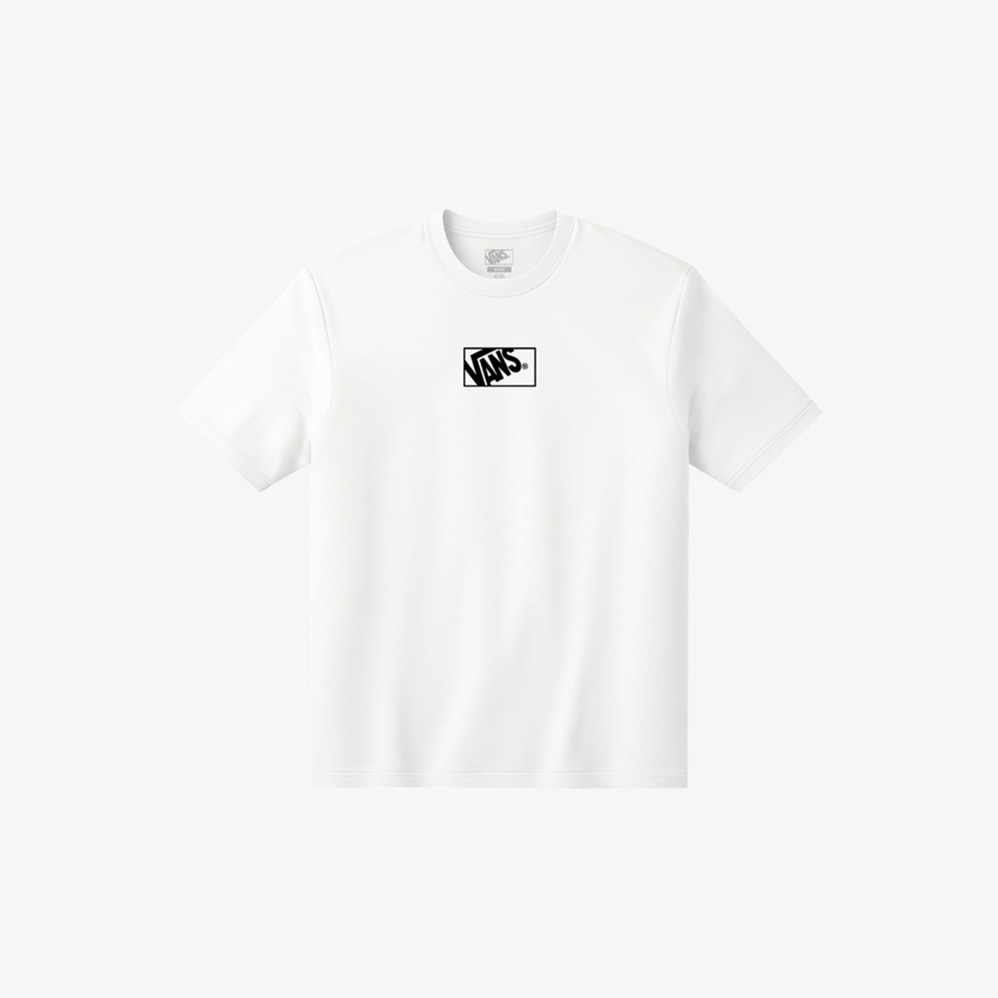 Vans By Blocked Box Ss Çocuk Beyaz T-Shirt
