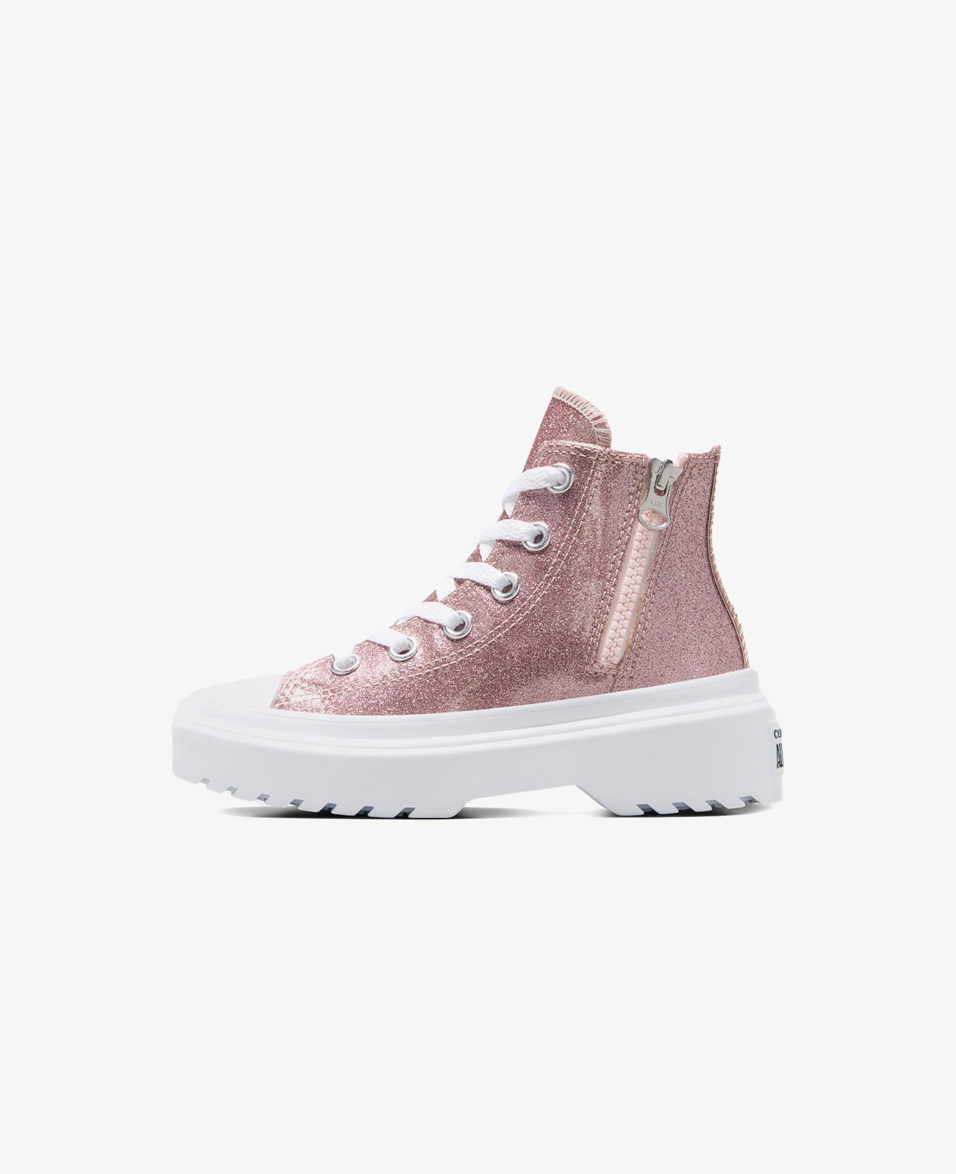 Converse Chuck Taylor All Star Lugged Lift Çocuk Pembe Platform Sneaker