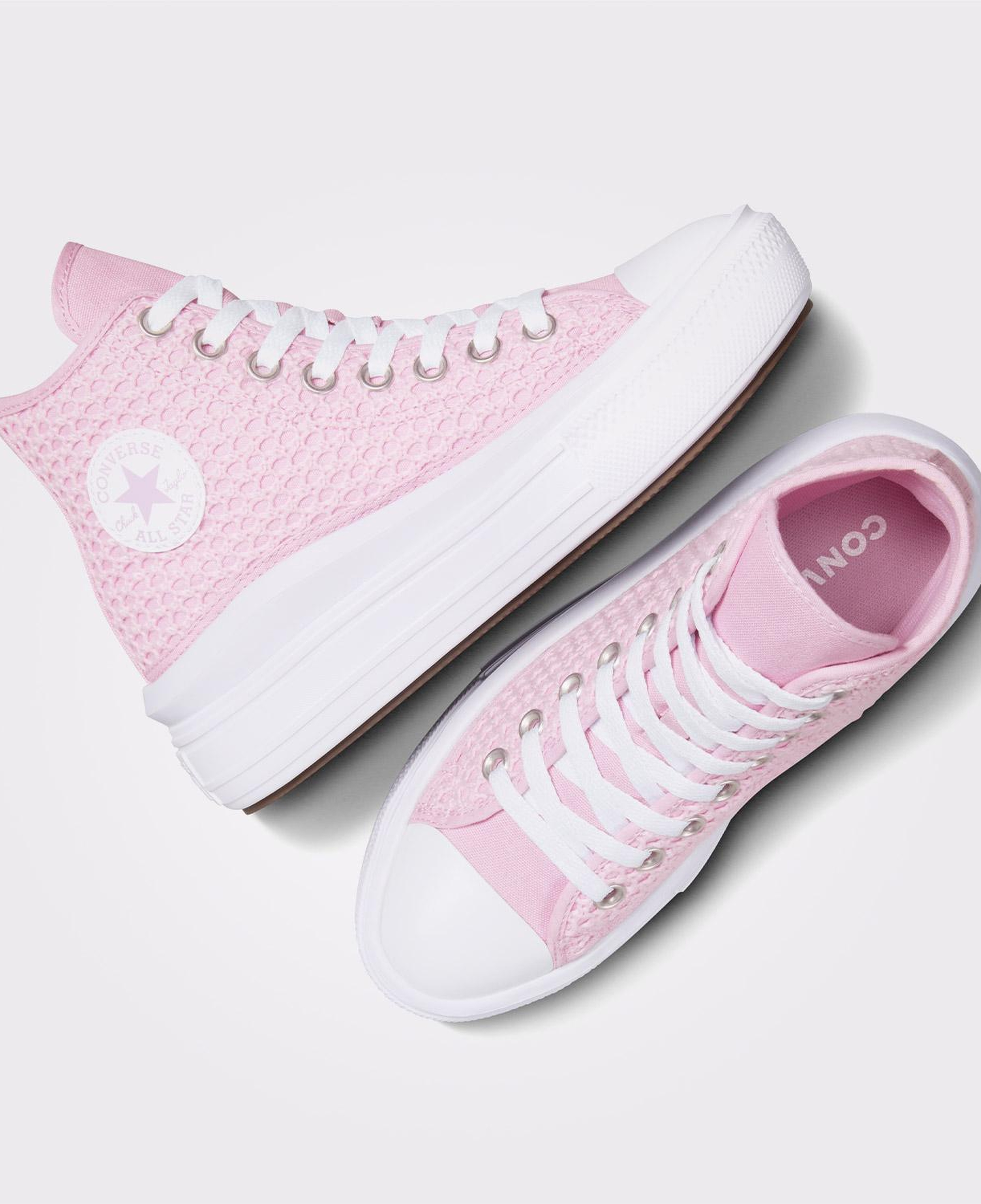 Converse Chuck Taylor All Star Move Çocuk Pembe Platform Sneaker