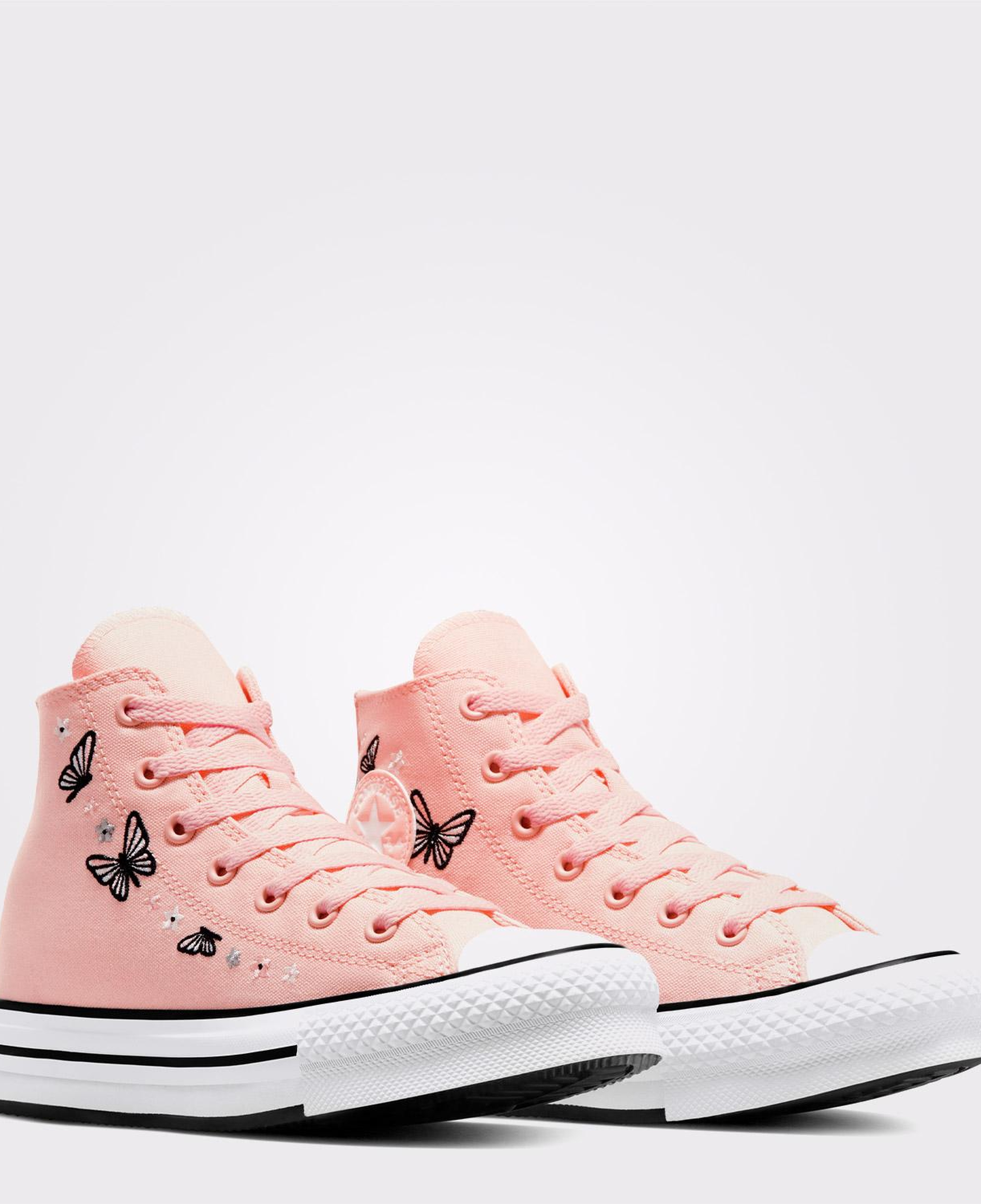 Converse Chuck Taylor All Star EVA Lift Butterflies Çocuk Pembe Platform Sneaker