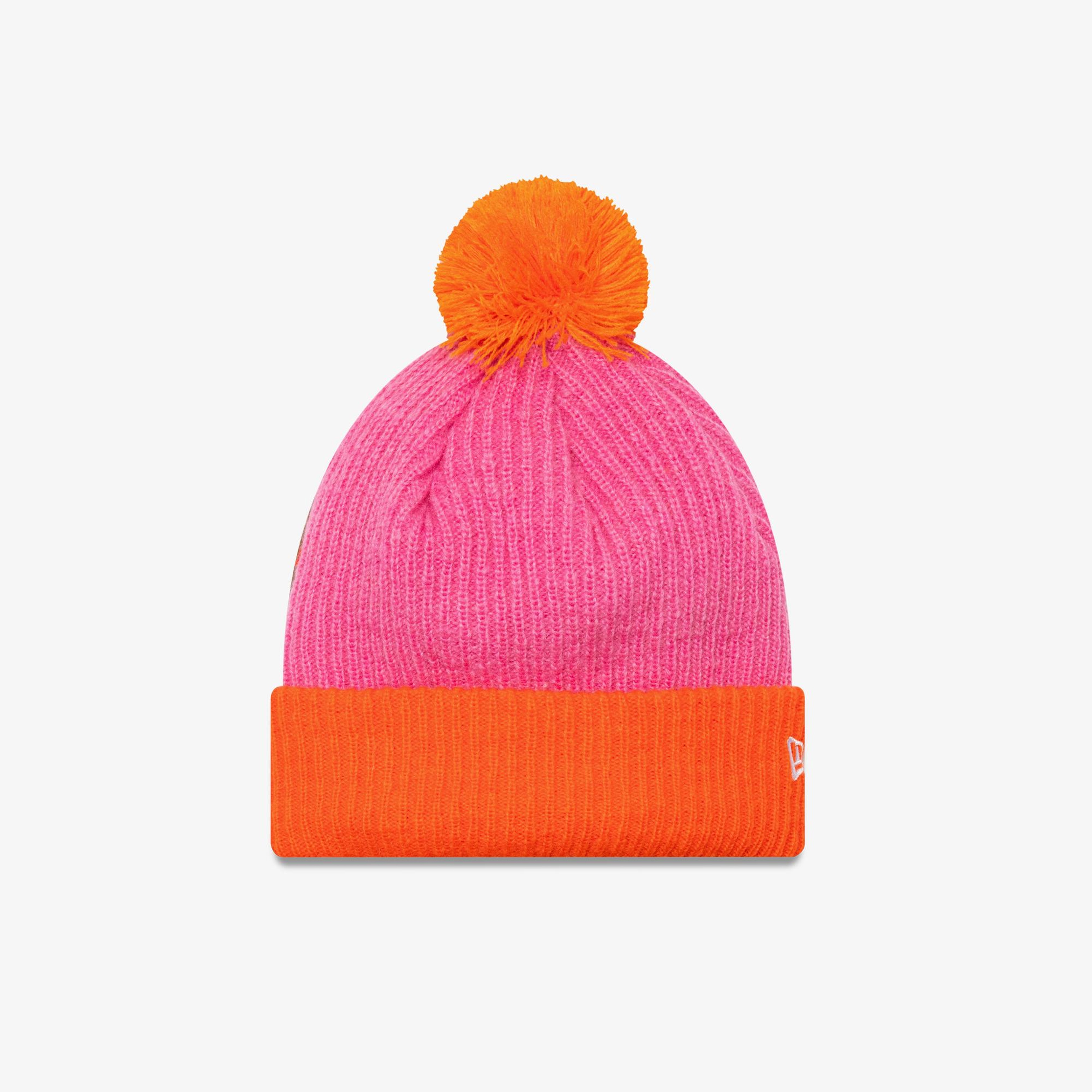New Era Block Pom Kadın Pembe Bere