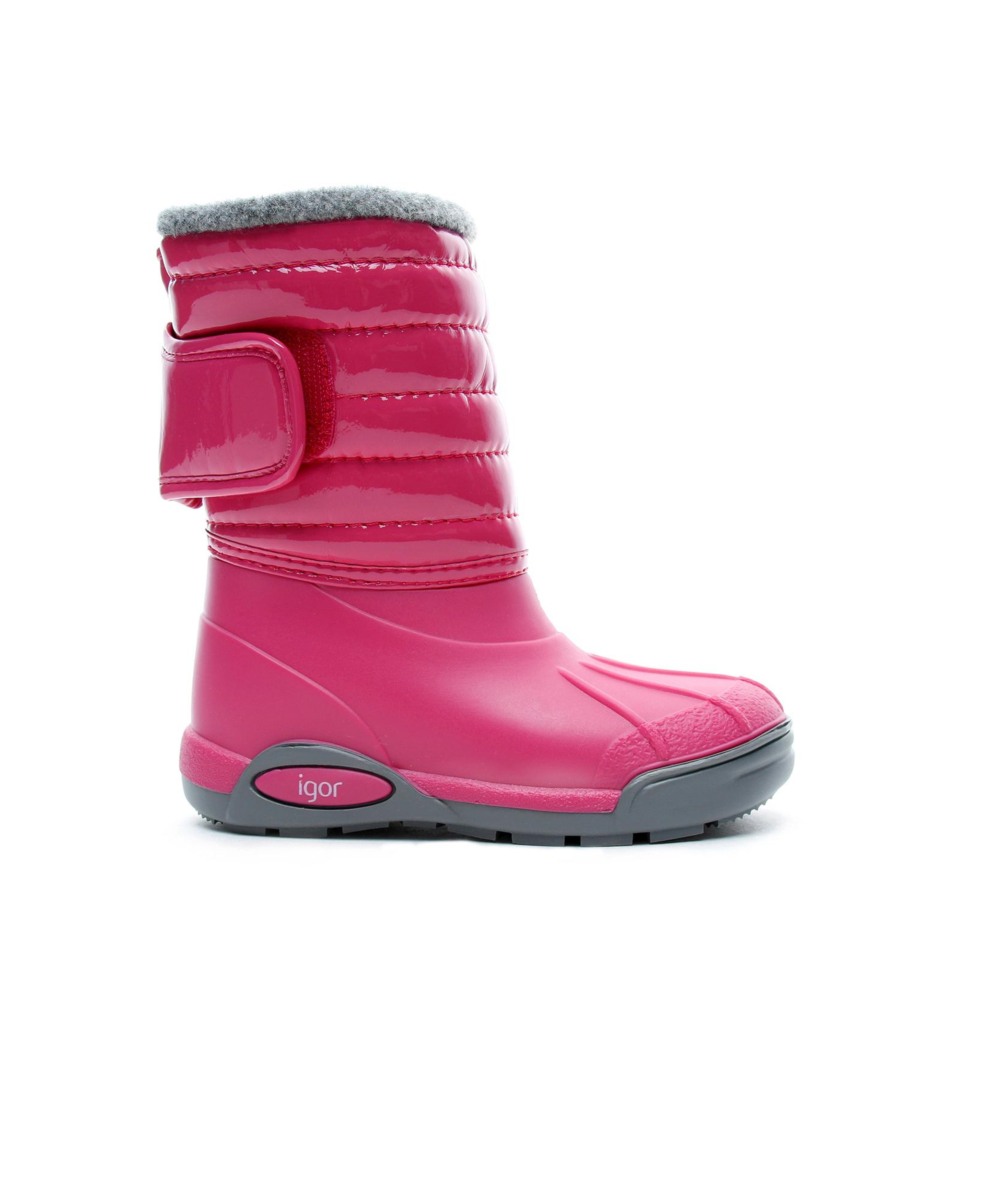 Igor Topo Ski Charol Pembe Bebek Yağmur Botu