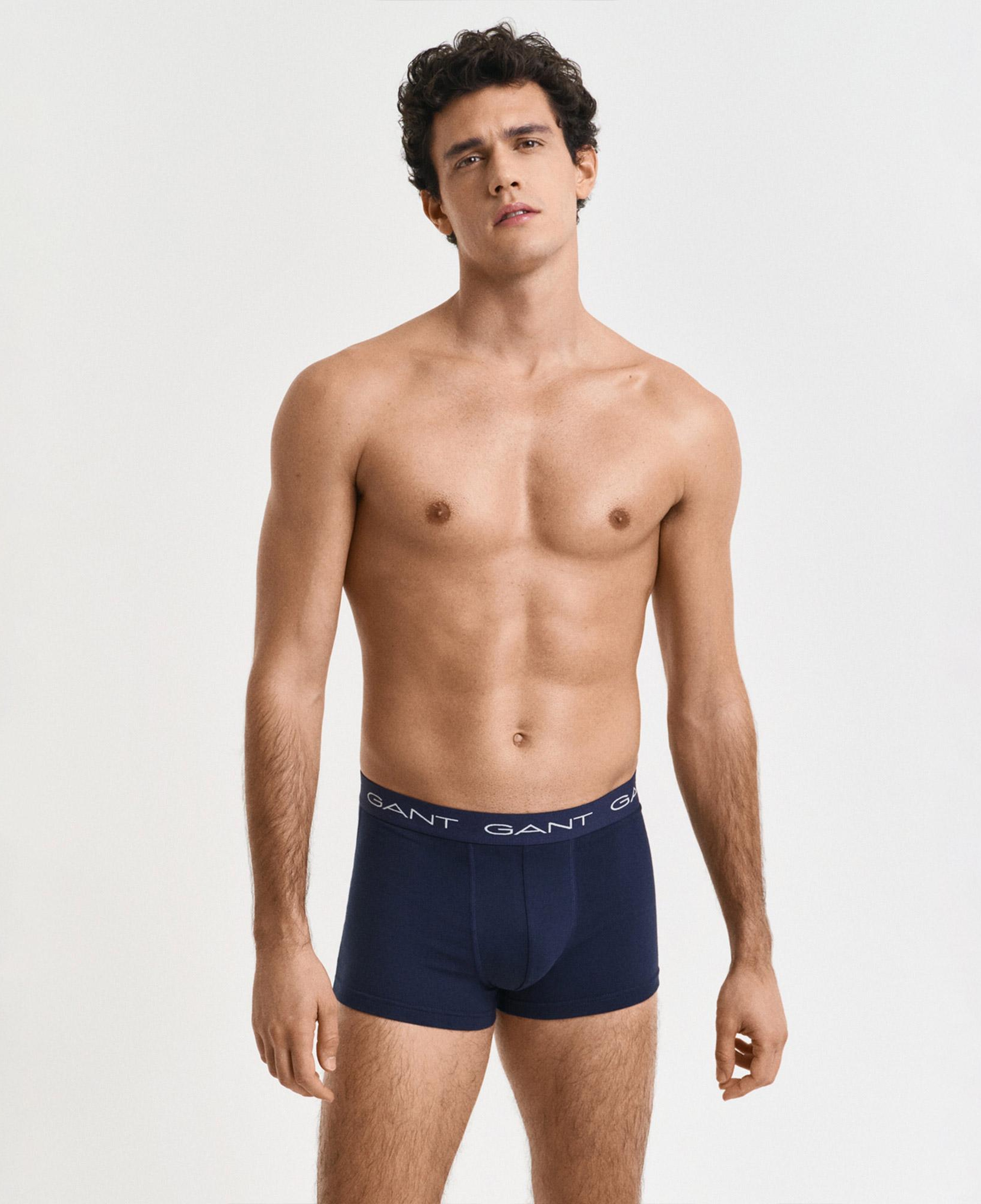 GANT Erkek Lacivert Düz Boxer