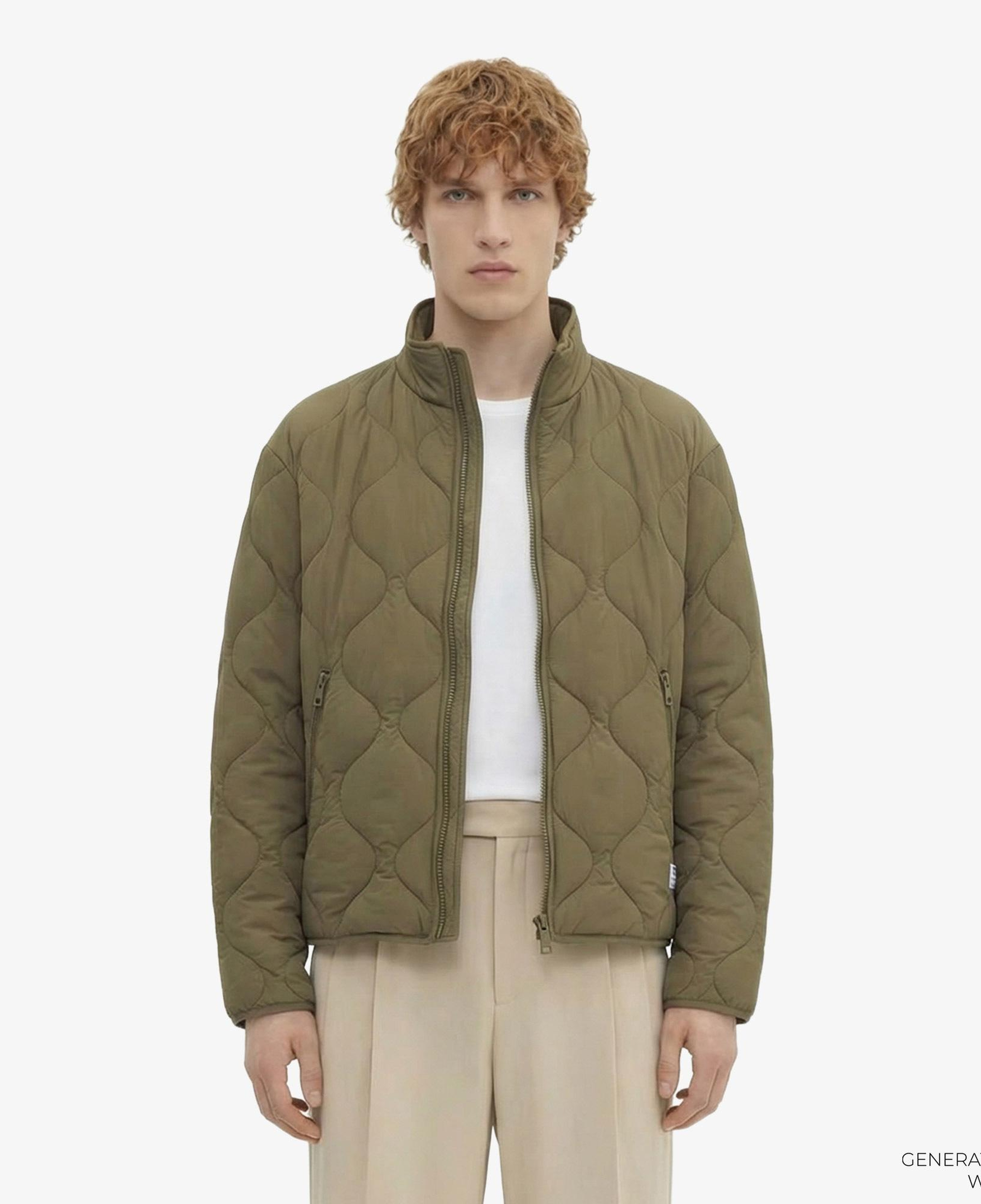 Hugo Boss Bodo Triple Stitching Erkek Yeşil Ceket