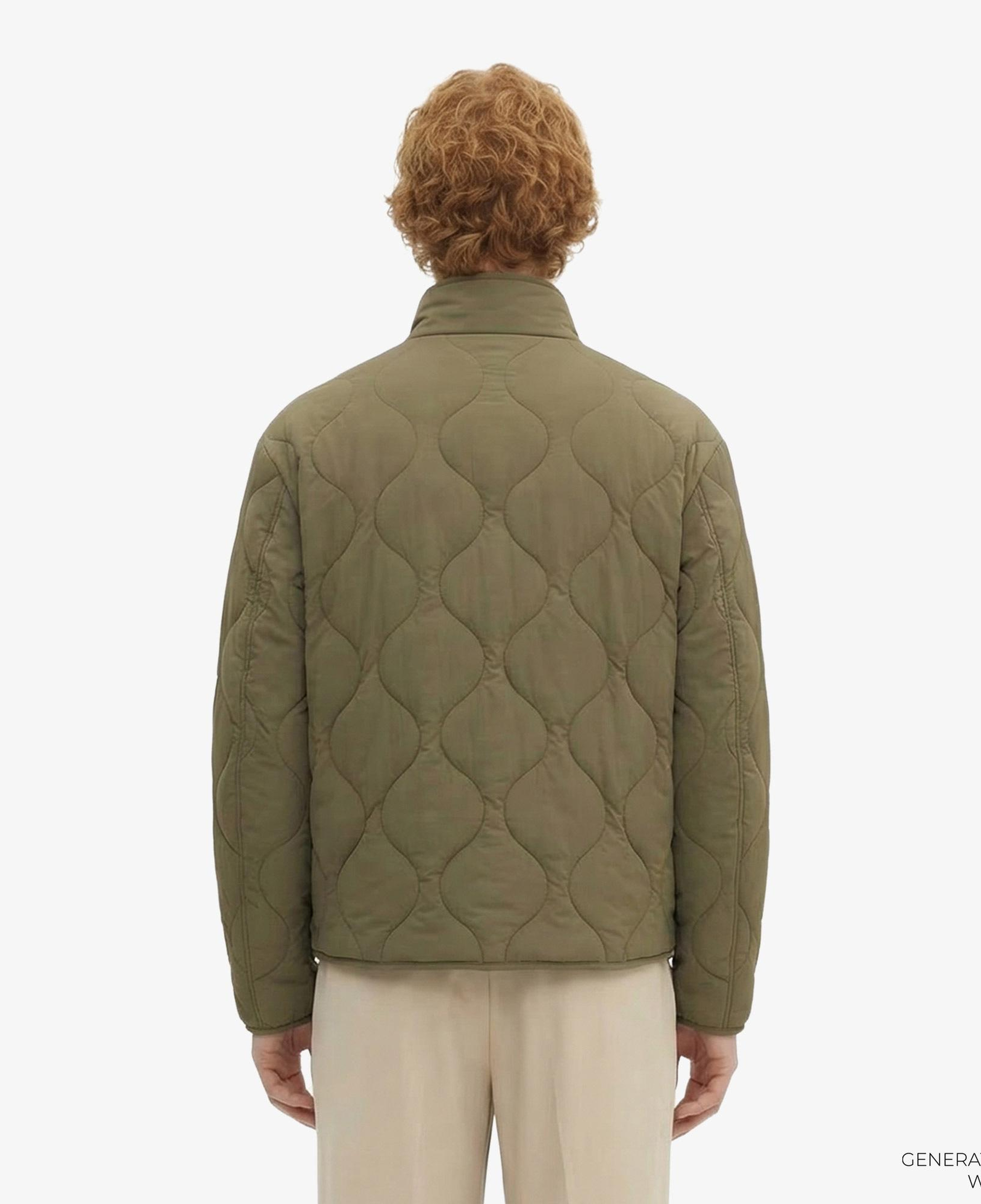 Hugo Boss Bodo Triple Stitching Erkek Yeşil Ceket
