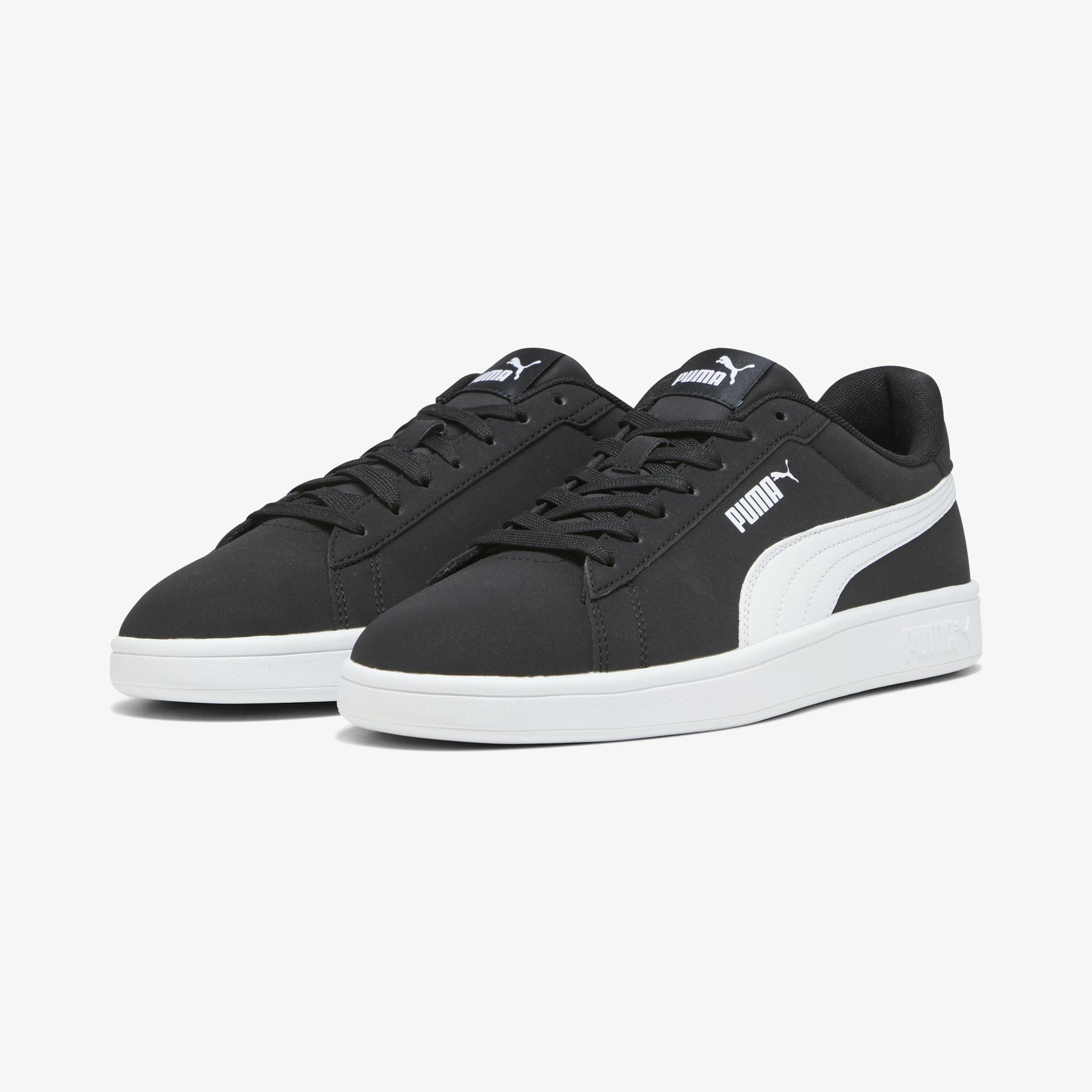 Puma Smash 3.0 Buck Unisex Siyah Spor Ayakkabı
