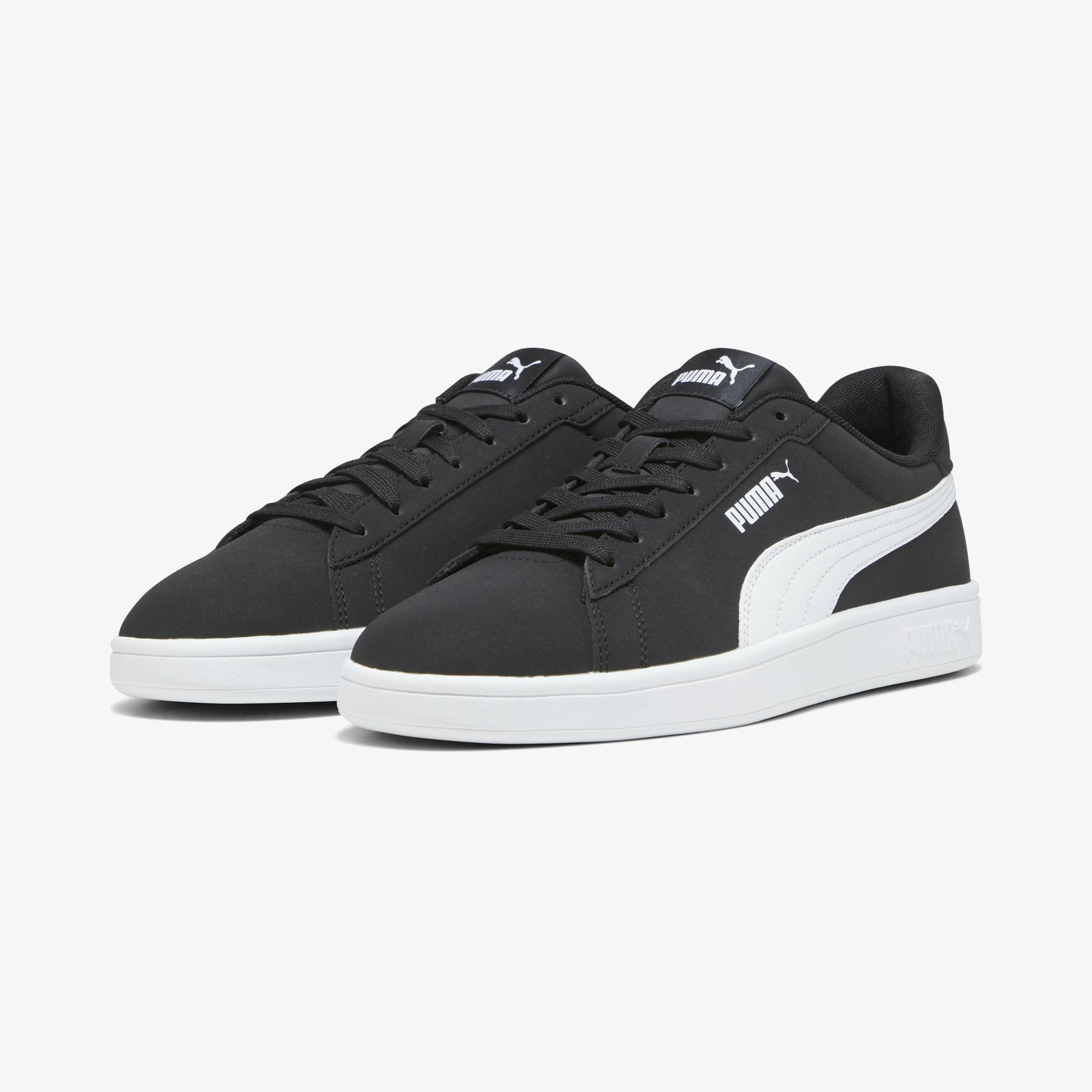 Puma Smash 3.0 Buck Unisex Siyah Spor Ayakkabı