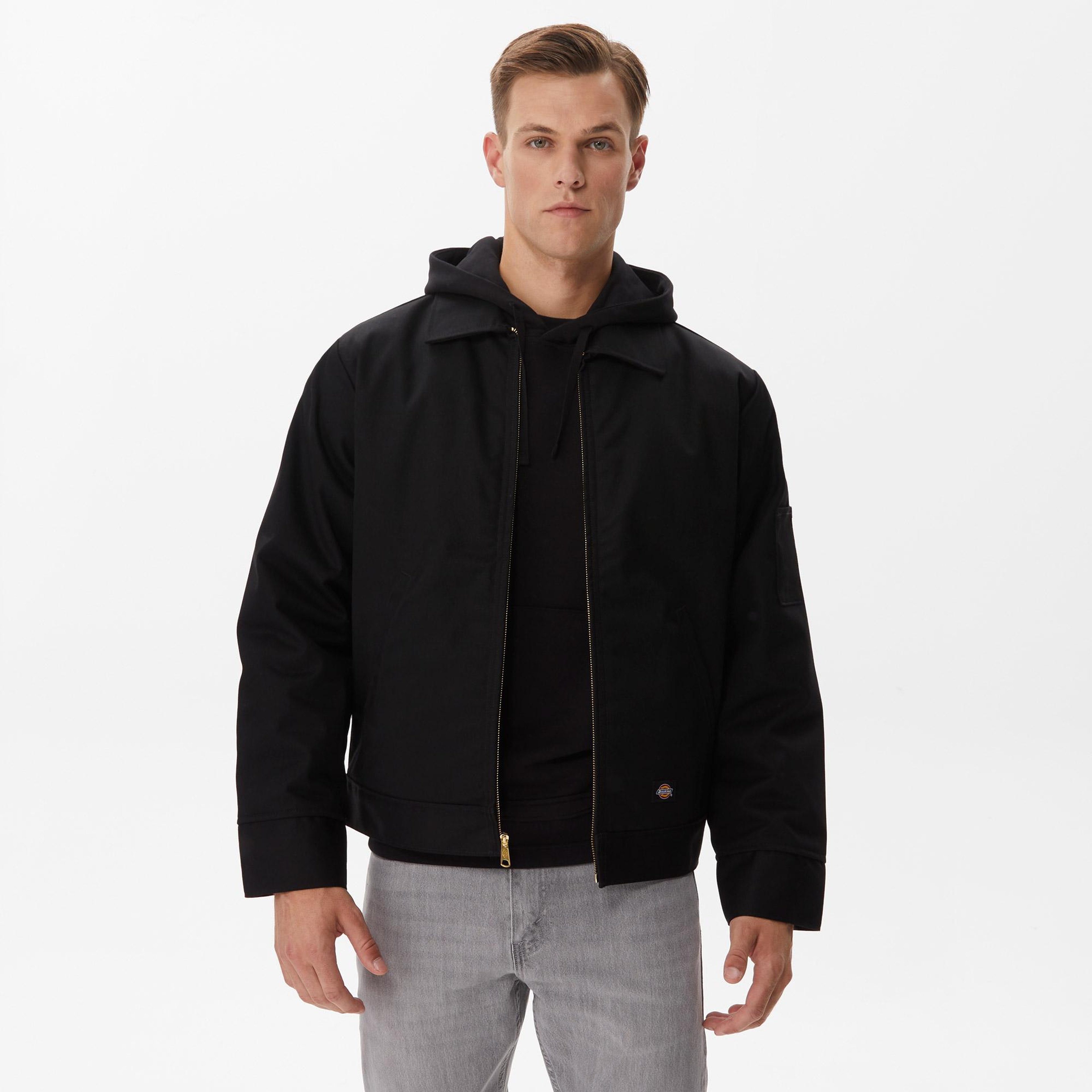 Dickies Lined Eisenhower Rec Erkek Siyah Ceket