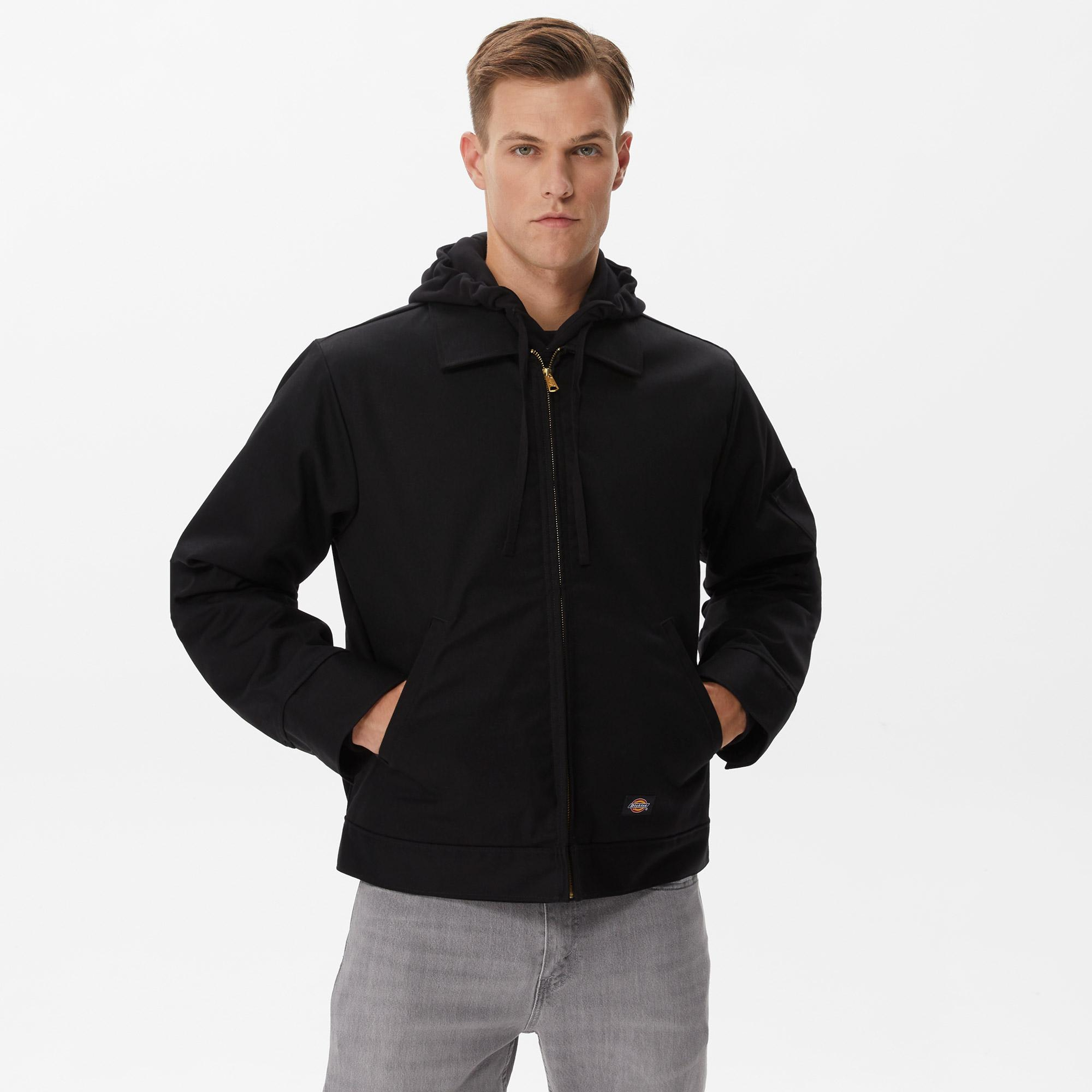Dickies Lined Eisenhower Rec Erkek Siyah Ceket
