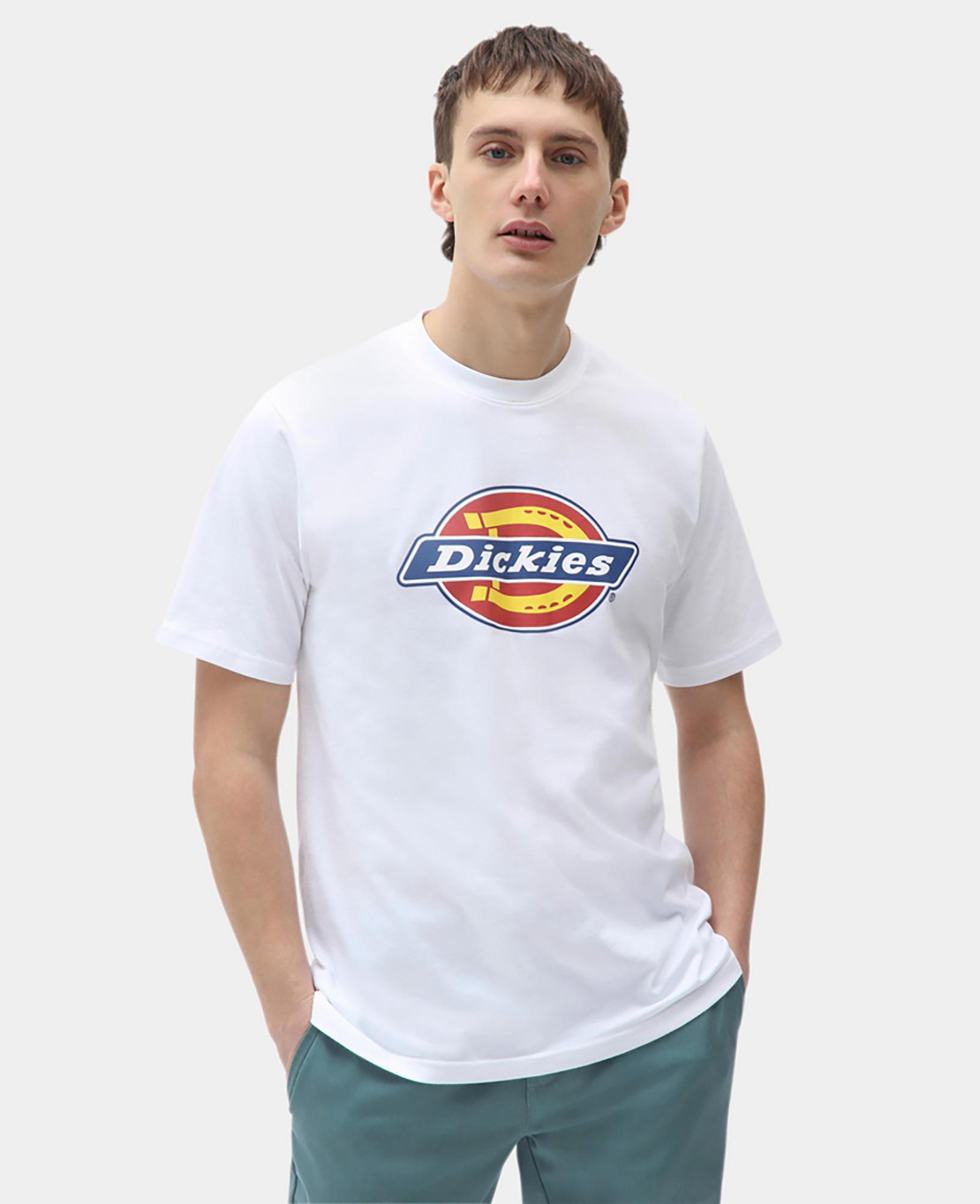 Dickies Icon Logo Erkek Beyaz T-Shirt