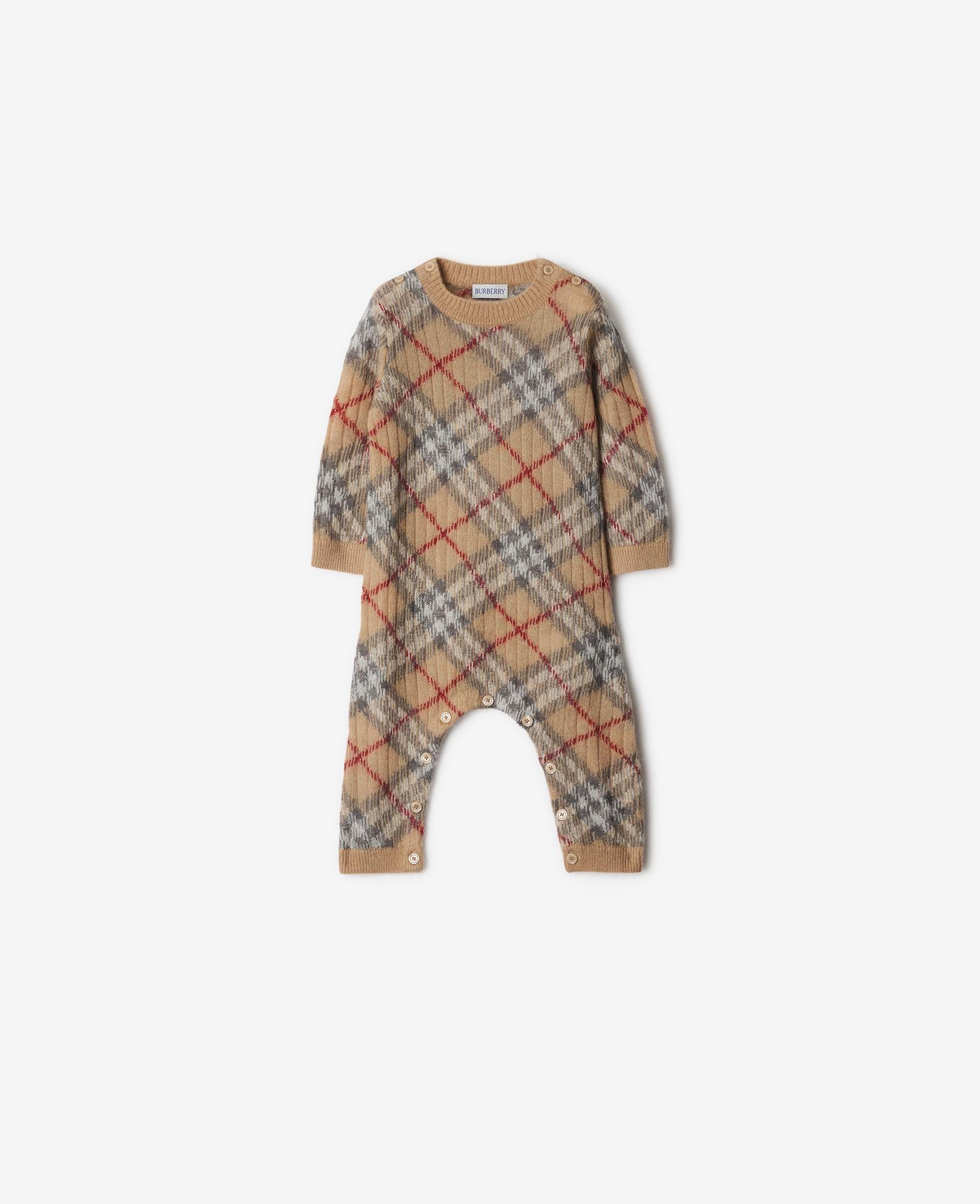 Burberry Çocuk Bej Bebek Tulumu