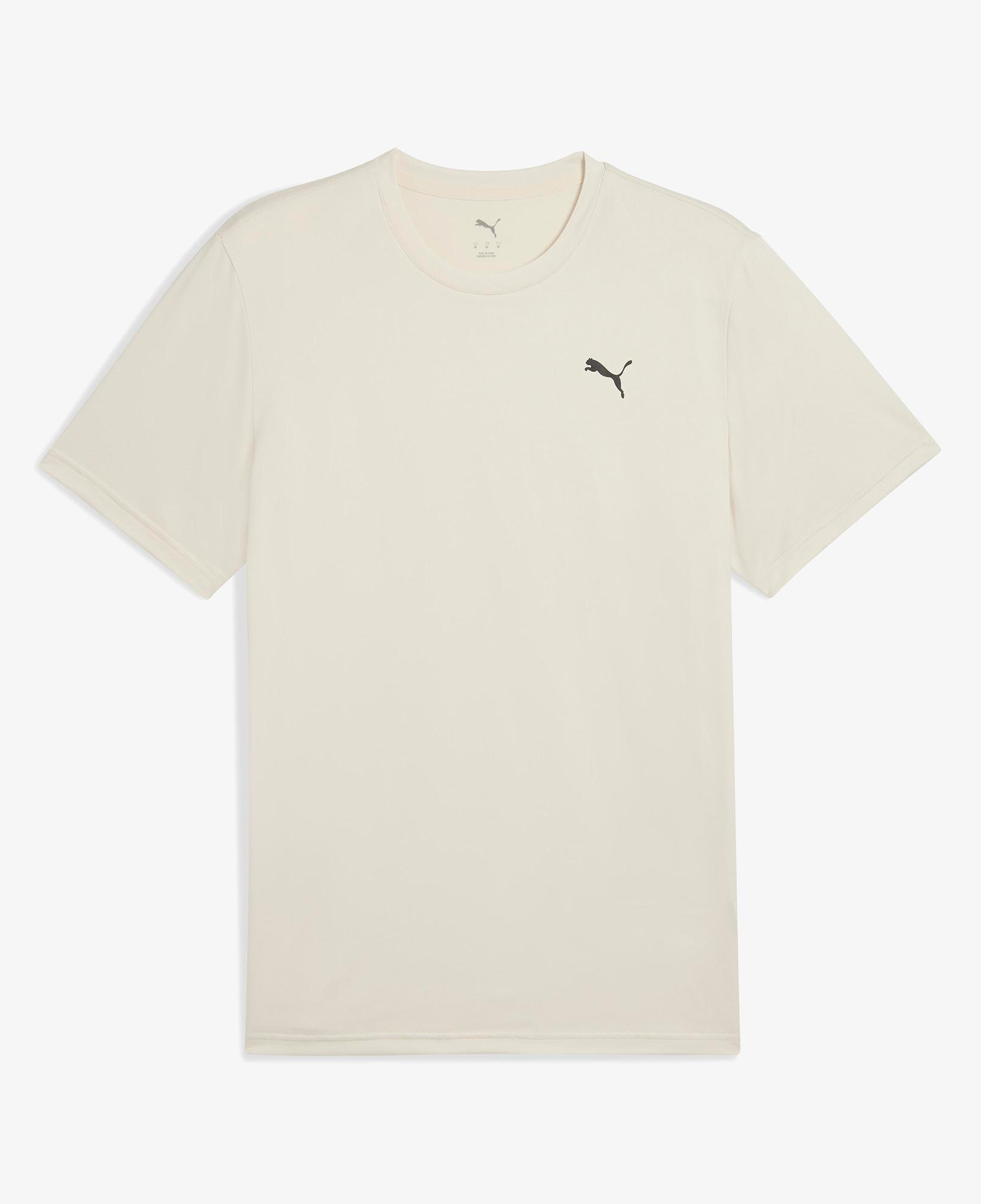 Puma Tad Ess Solid Cat Lc Erkek Krem Antrenman T-Shirt