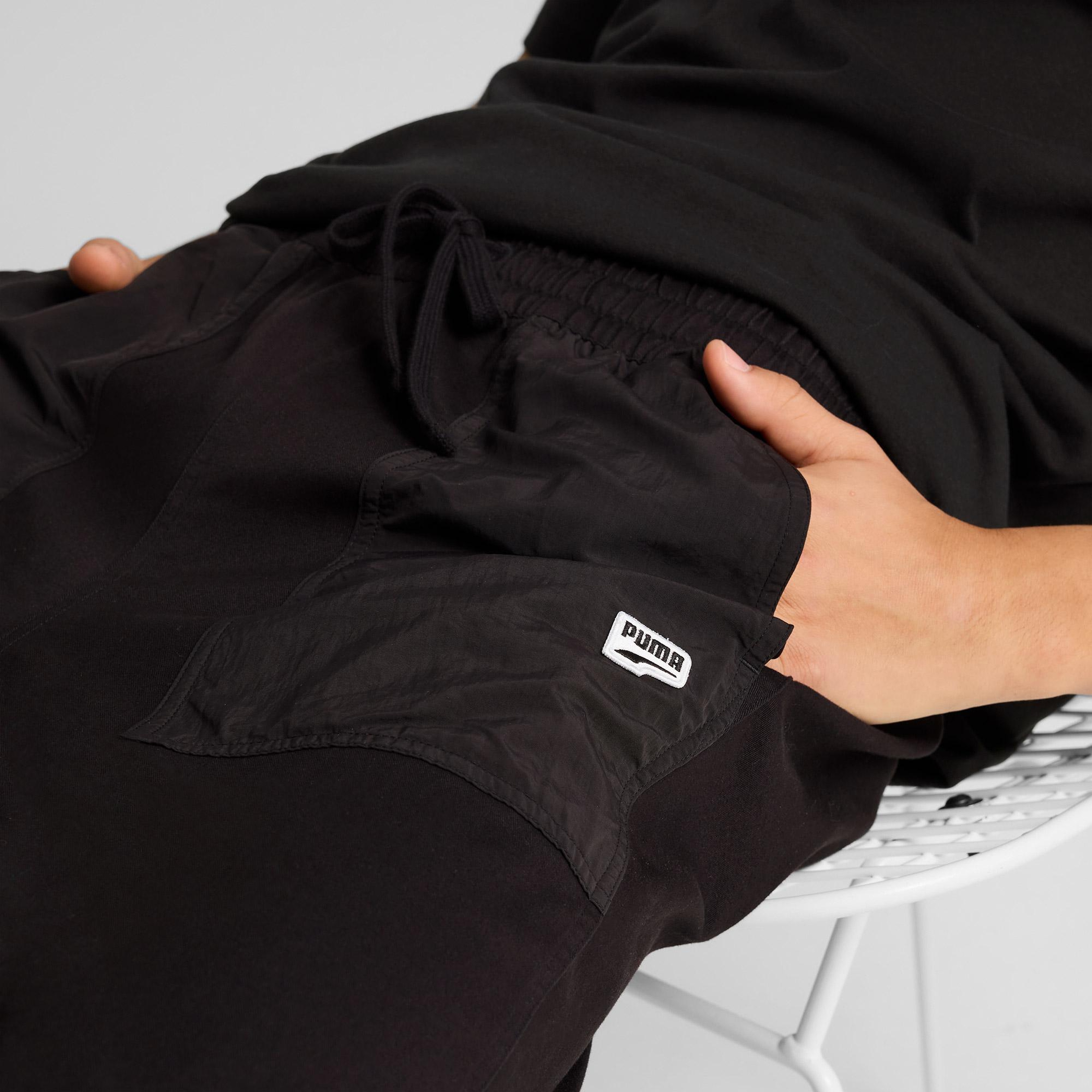 Puma Downtown Parachute Unisex Siyah Pantolon