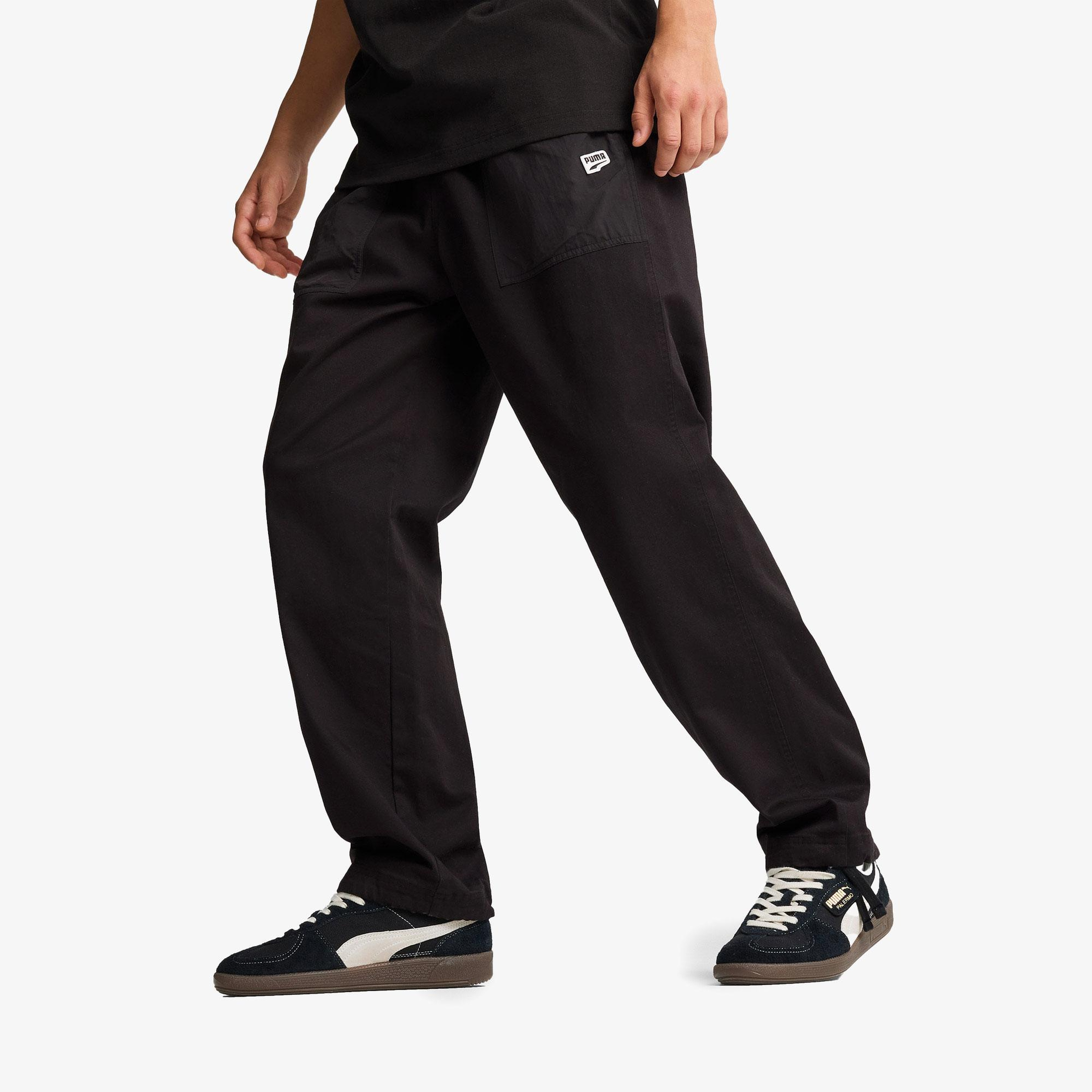 Puma Downtown Parachute Unisex Siyah Pantolon