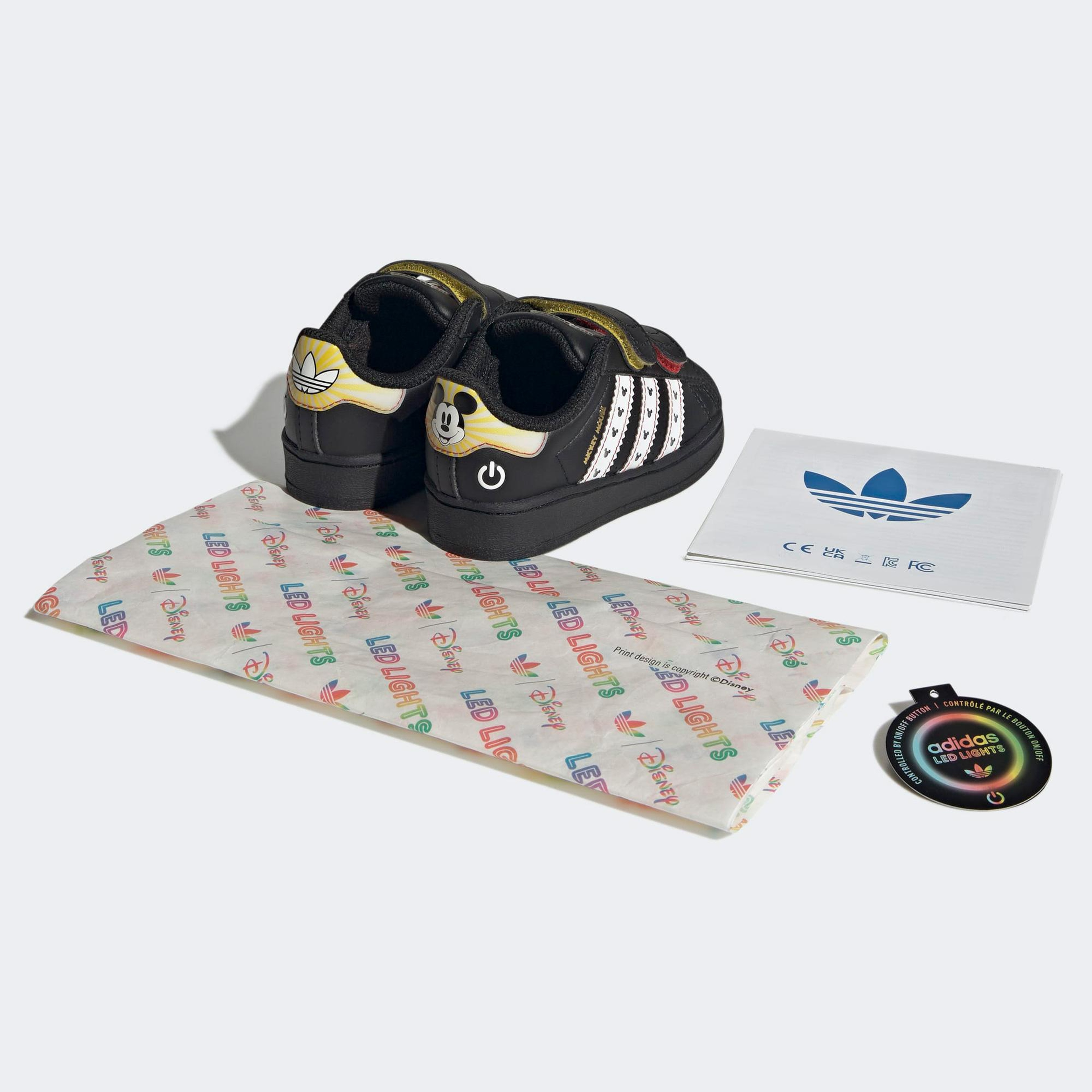 adidas Superstar Led Lights Cf I Bebek Siyah Spor Ayakkabı