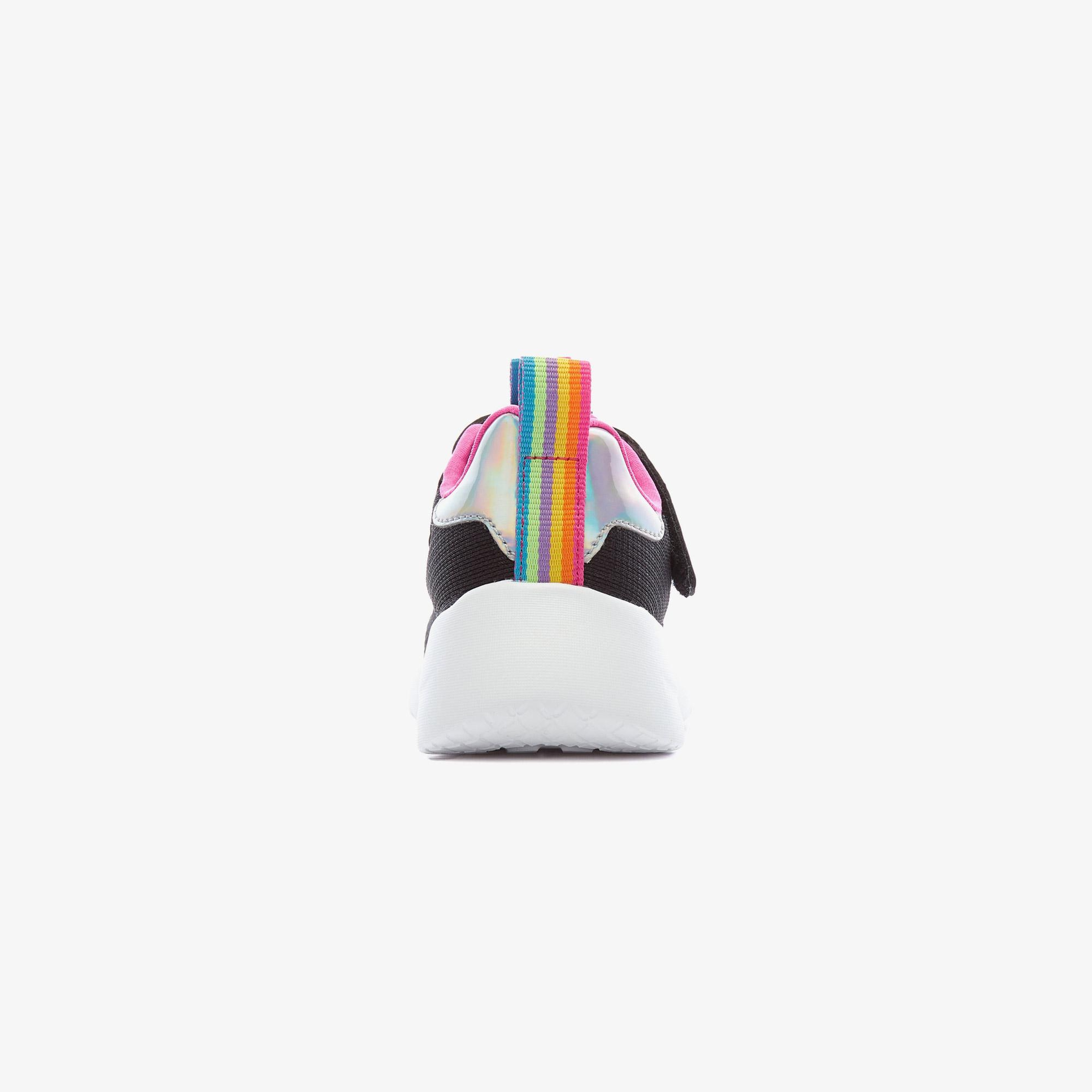 Skechers Dynamight 2.0-Rockin' Rainbow Çocuk Siyah Spor Ayakkabı