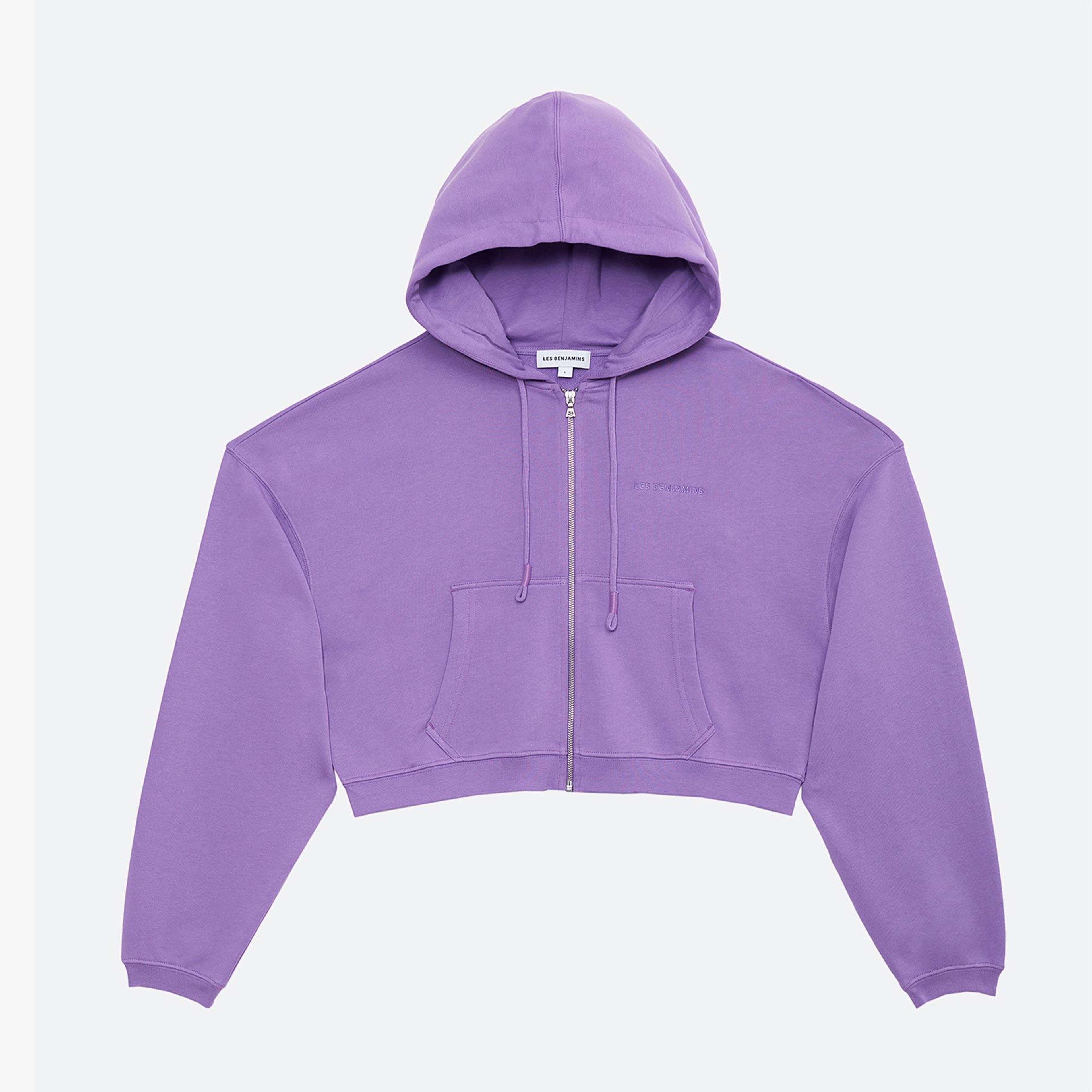 Les Benjamins Essential Kadın Mor Sweatshirt