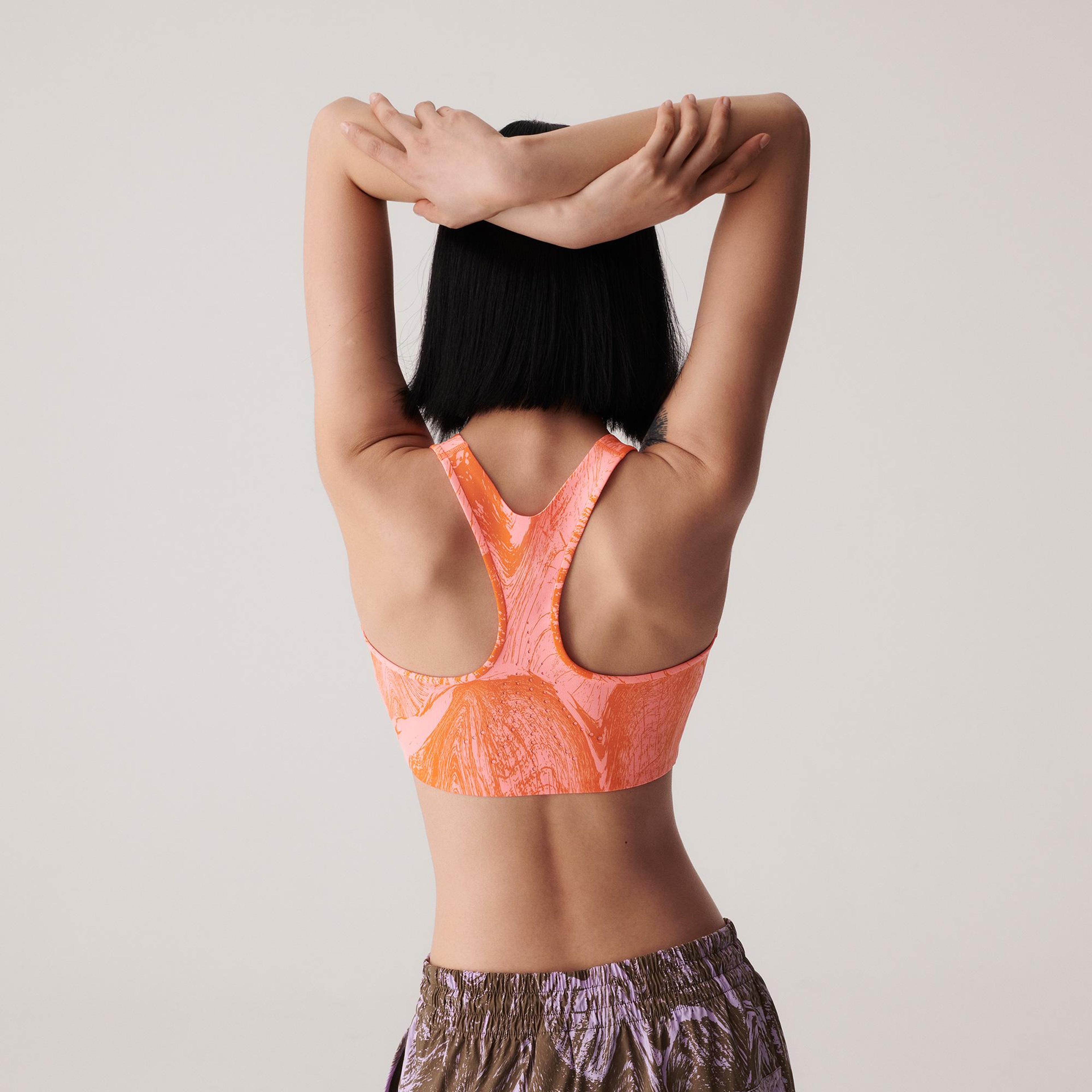adidas by Stella McCartney True Purpose Power Impact Training Kadın Turuncu Bra