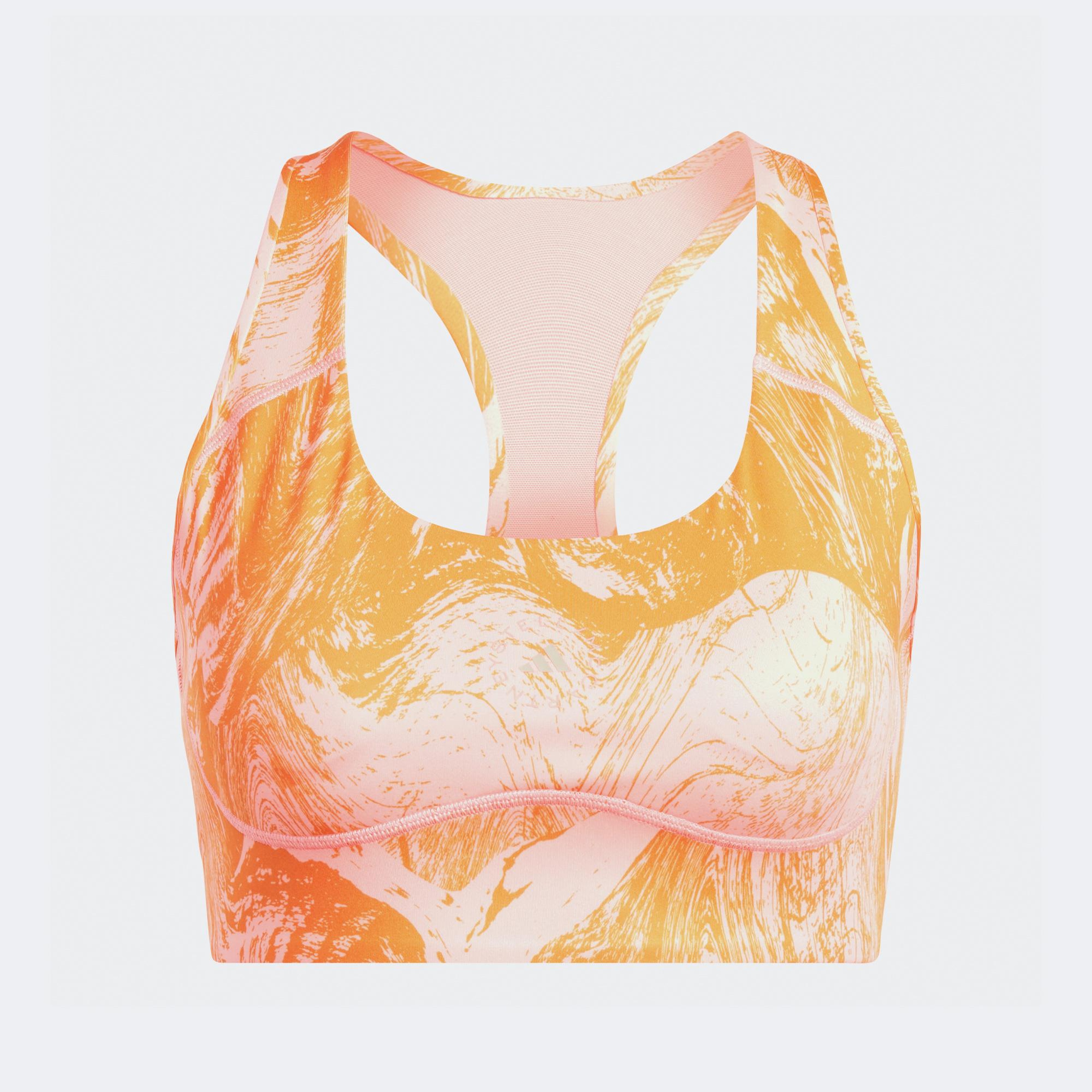 adidas by Stella McCartney True Purpose Power Impact Training Kadın Turuncu Bra