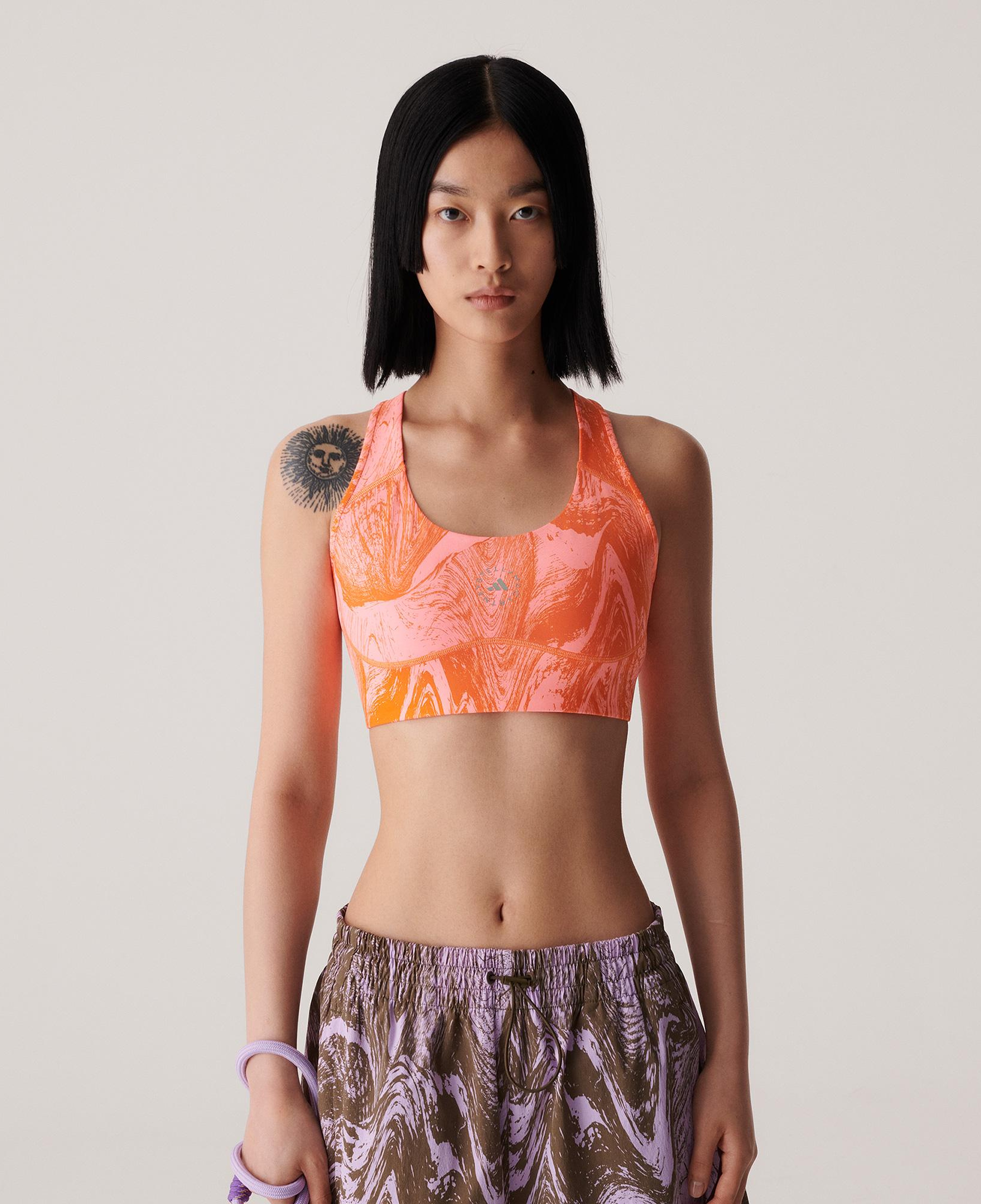 adidas by Stella McCartney True Purpose Power Impact Training Kadın Turuncu Bra