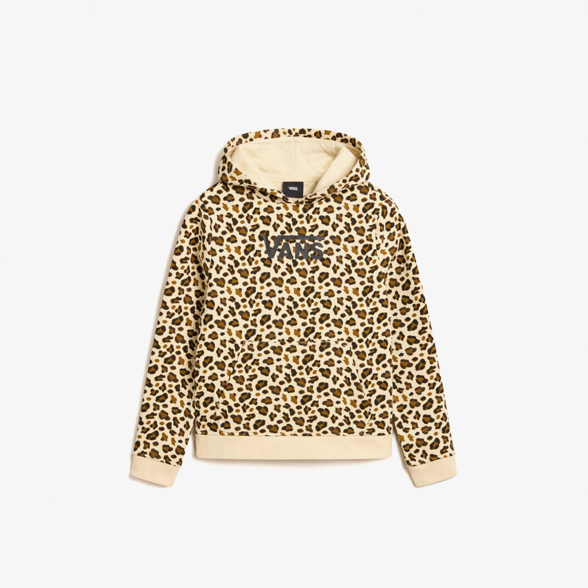 Vans Gr Felıdae Flyıng Aop Po Çocuk Kahverengi Sweatshirt