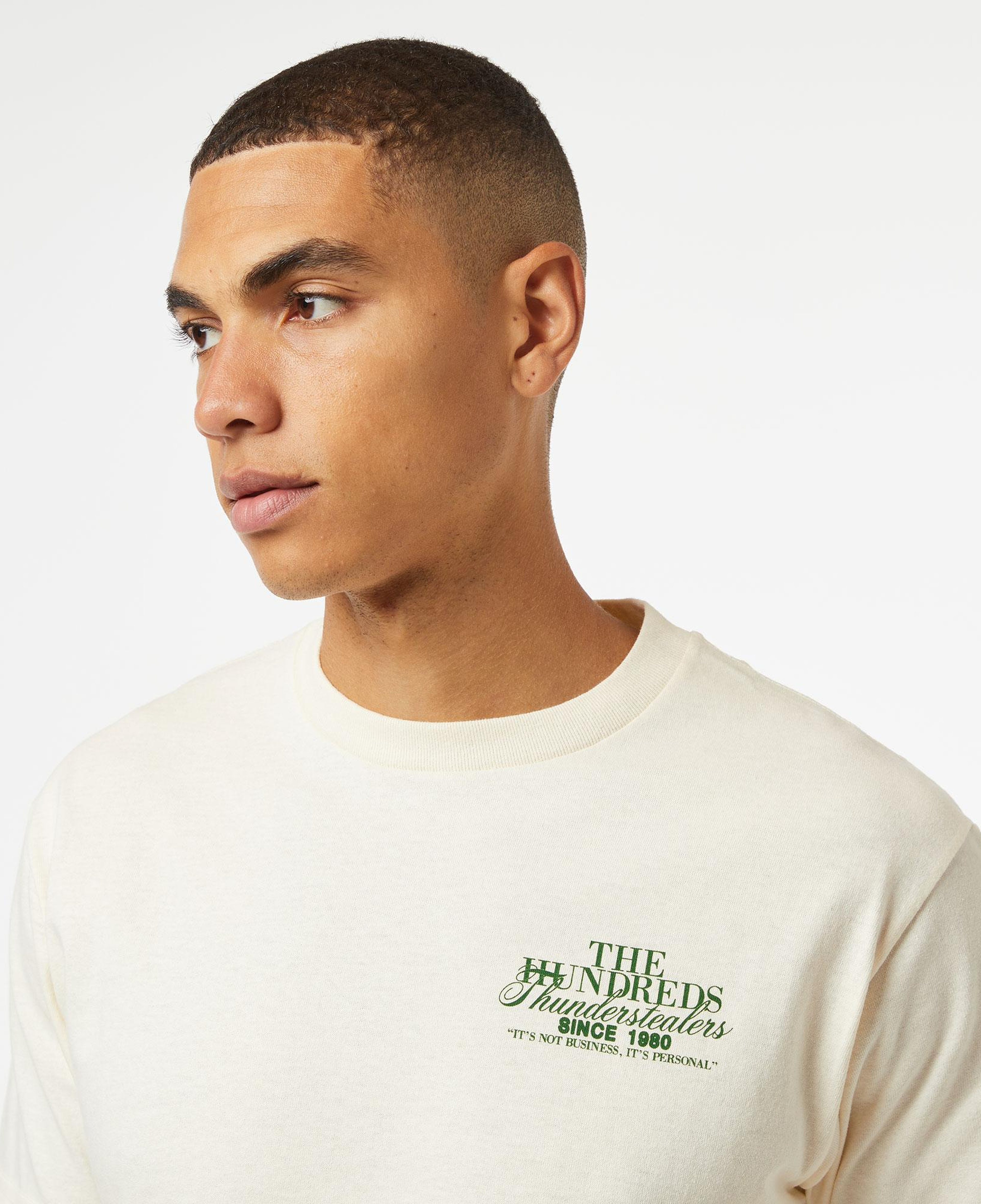 The Hundreds Business Minded Erkek Krem T-Shirt