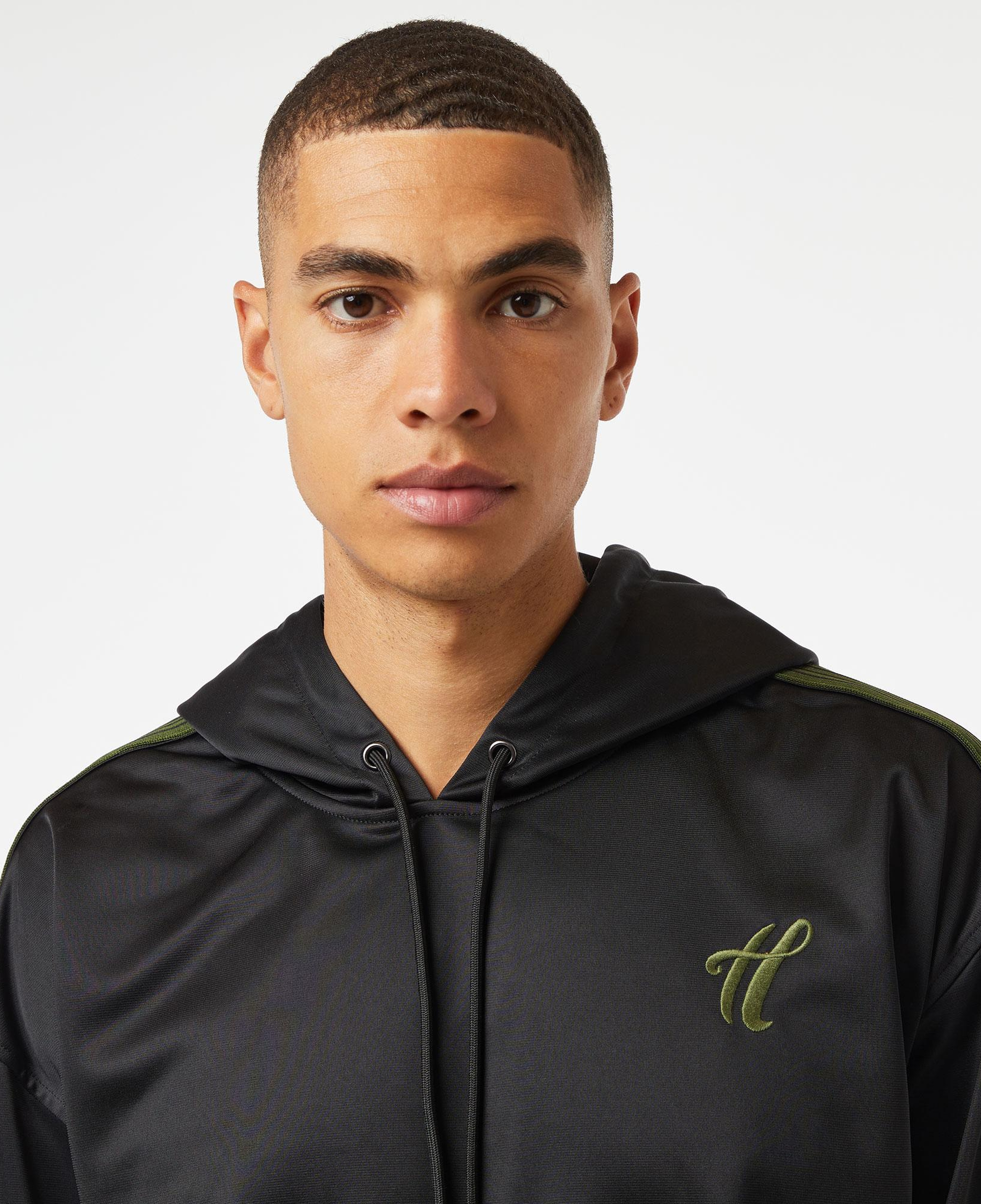 The Hundreds Script Track Erkek Siyah Hoodie