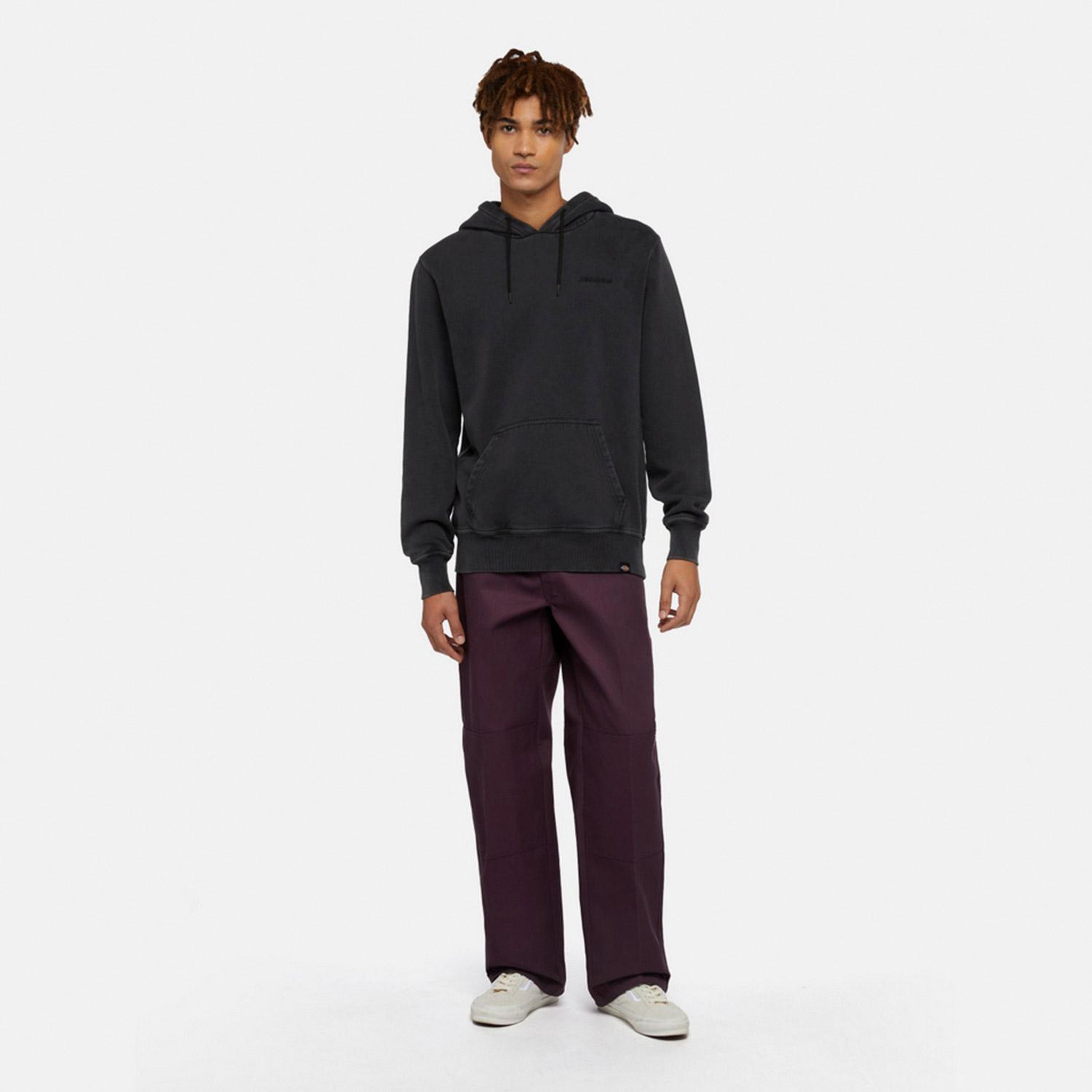 Dickies Plentywood Hoodie Erkek Siyah Sweatshirt
