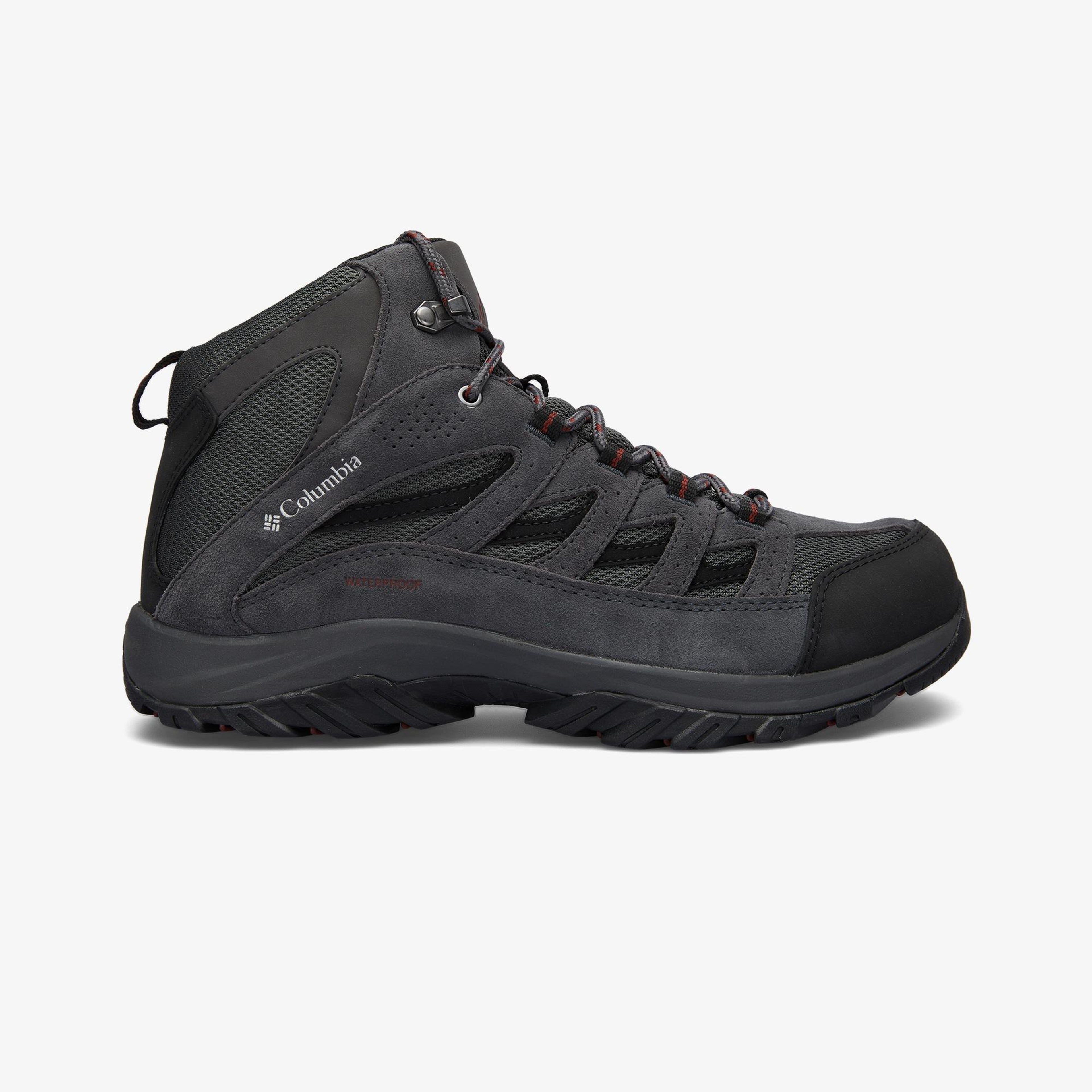 Columbia Crestwood Mid Waterproof Erkek Gri Outdoor Ayakkabı