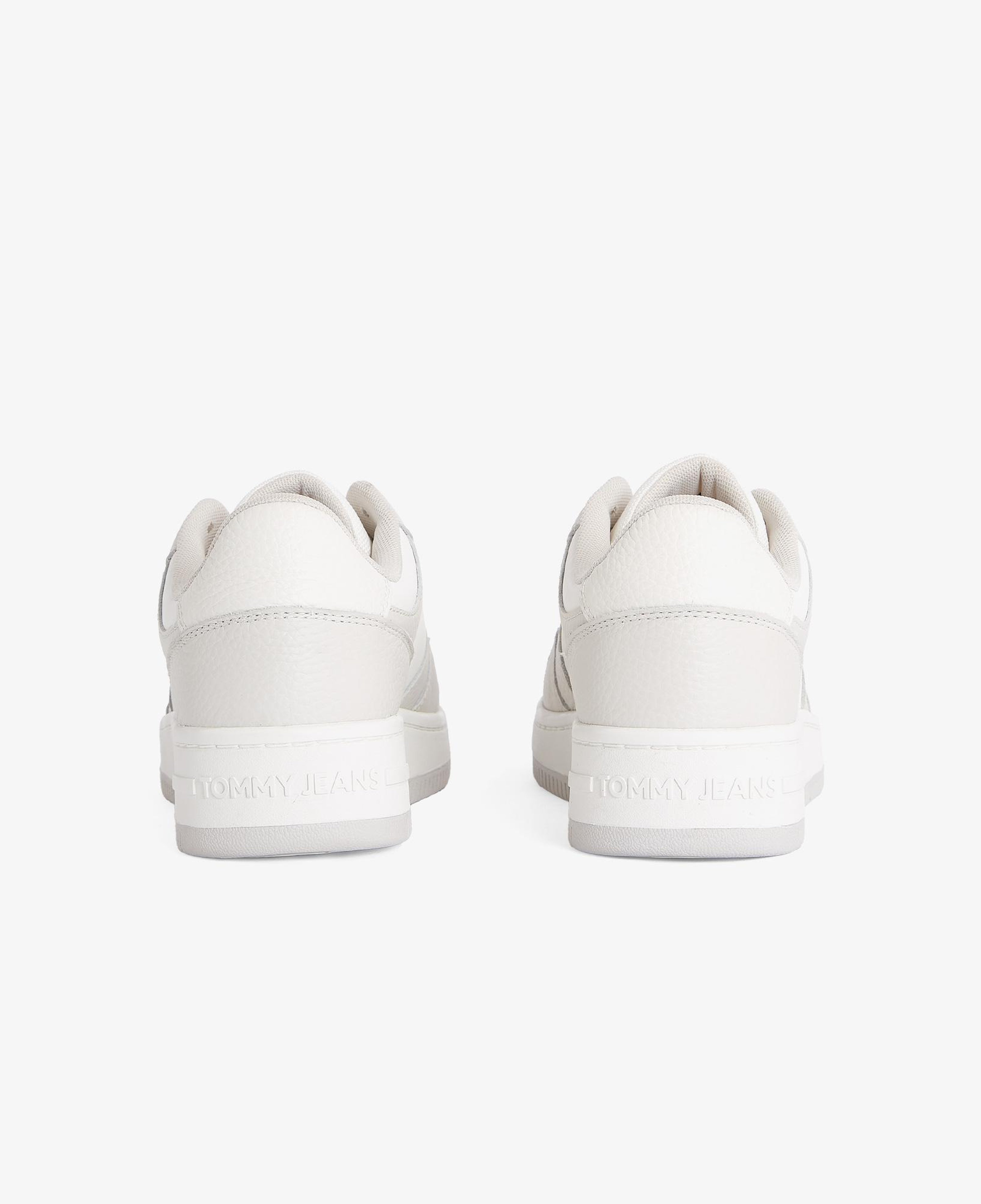 Tommy Hilfiger Tjm Retro Basket Cupsole Tumble Erkek Gri Spor Ayakkabı