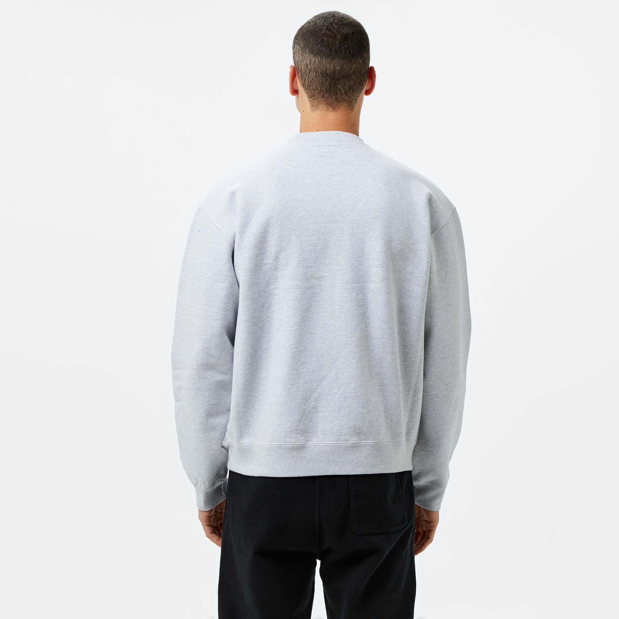 Market Duck Camo Arc Crewneck Erkek Gri Sweatshirt