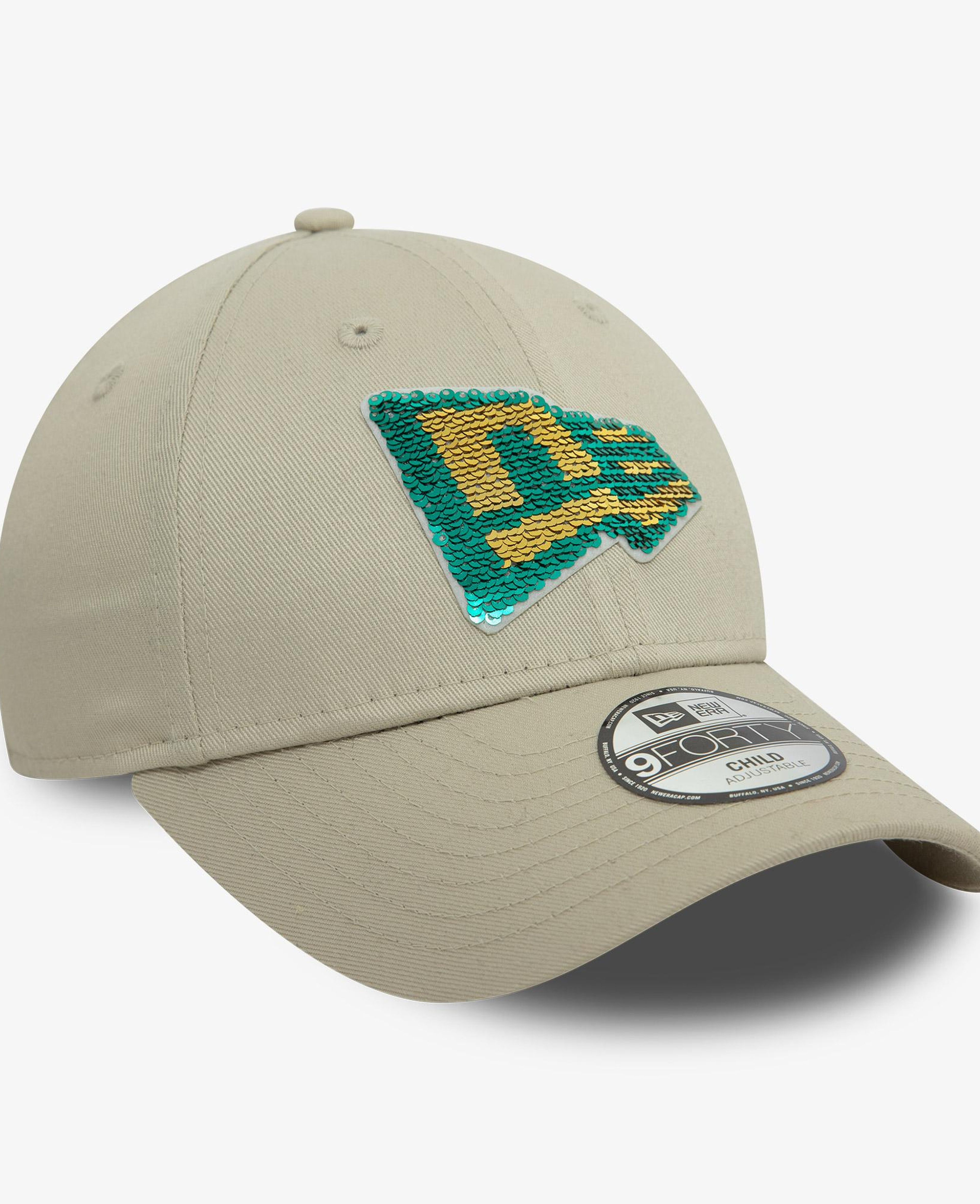 New Era Child Ne Sequin 9Forty Newera Stn Çocuk Bej Şapka