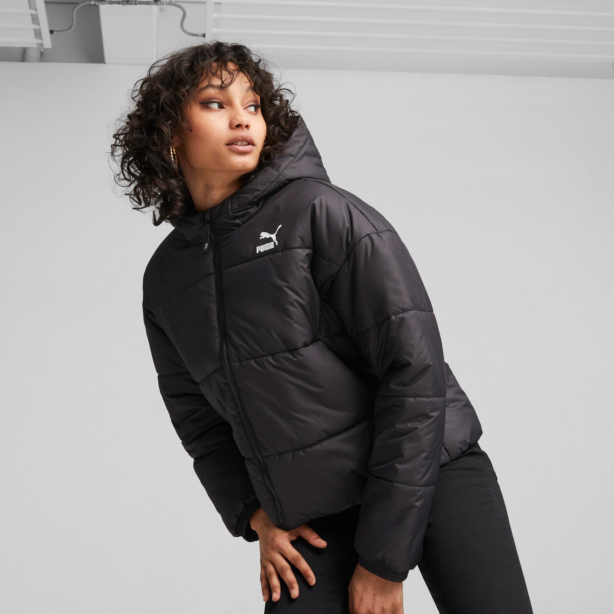 Puma Classics Padded Kadın Siyah Mont