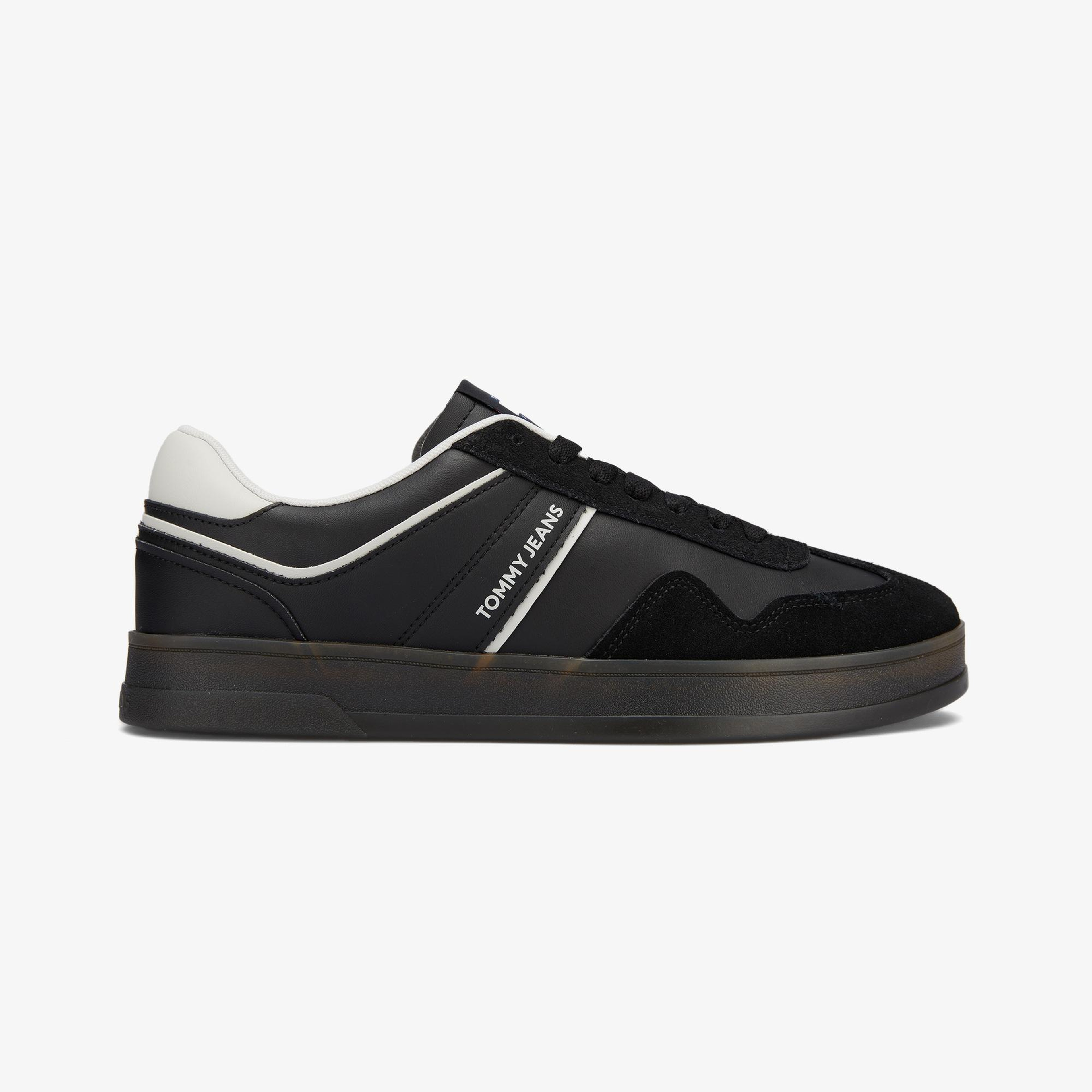 Tommy Jeans The Greenwich Retro Erkek Siyah Spor Ayakkabı