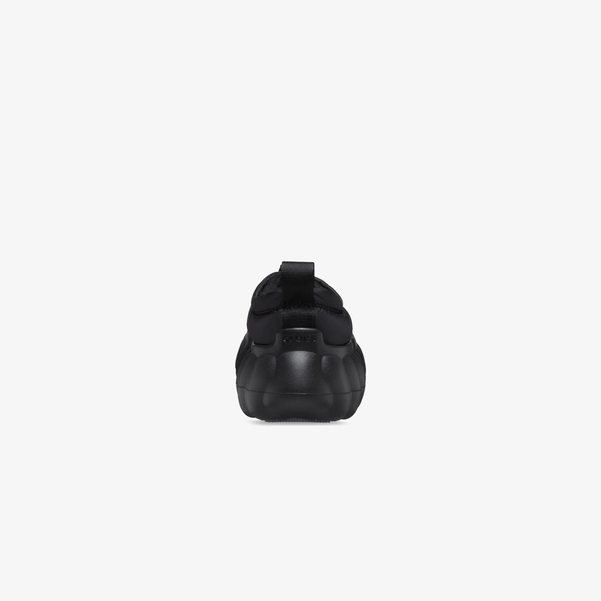 Crocs Overpuff Shorty Kadın Siyah Terlik