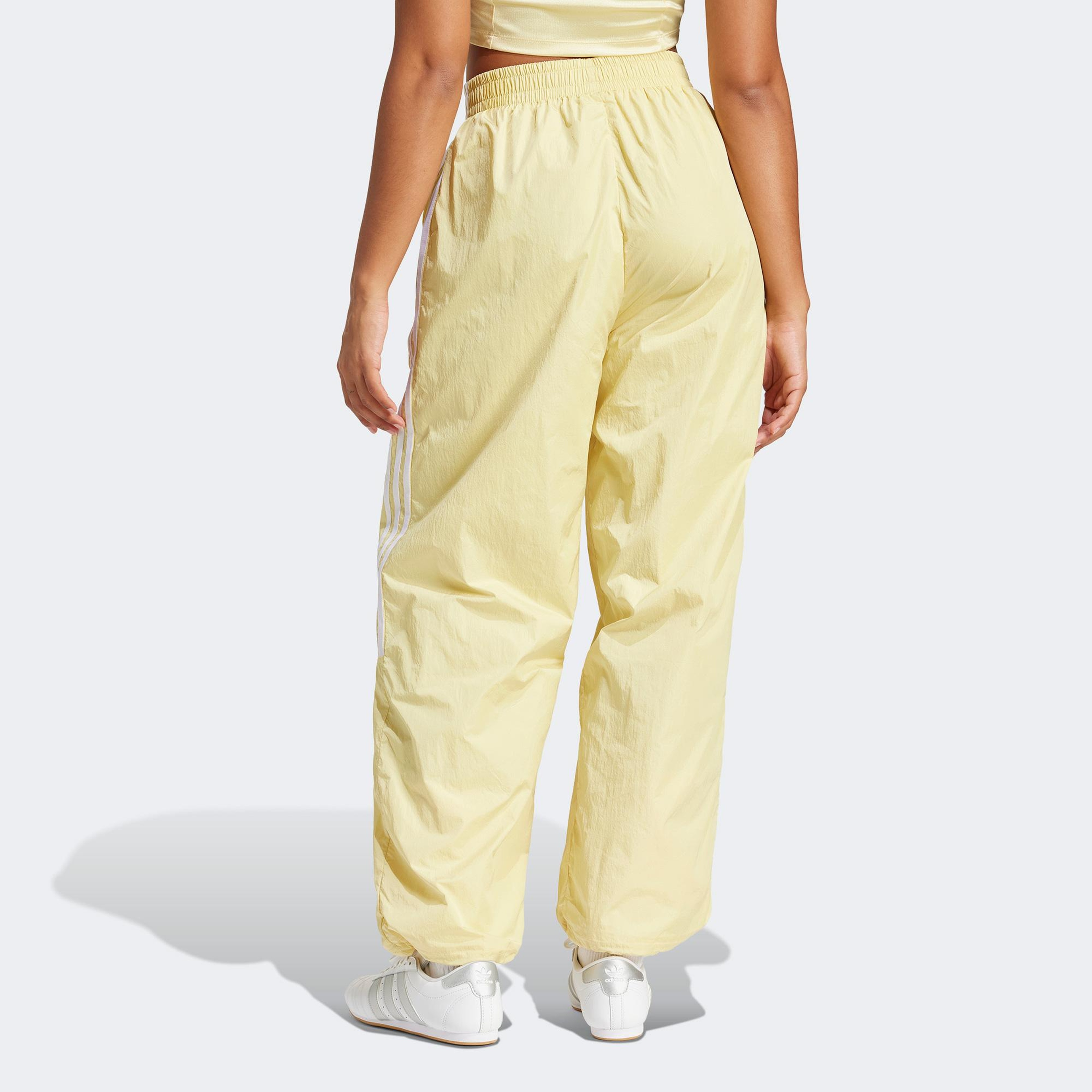 adidas Originals Kadın Sarı Bol Paça Eşofman Altı