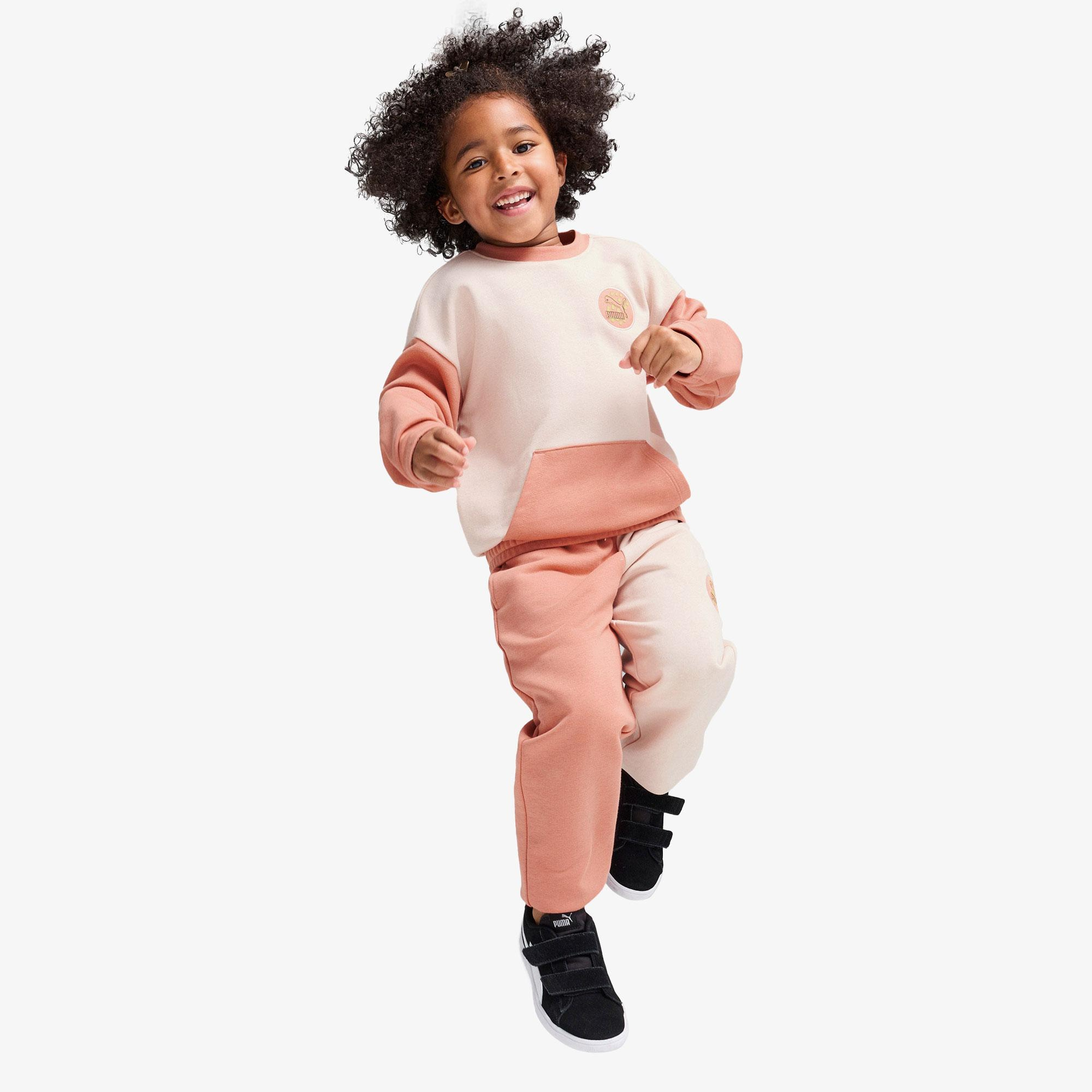 Puma Classics Fc Crew Çocuk Pembe Sweatshirt