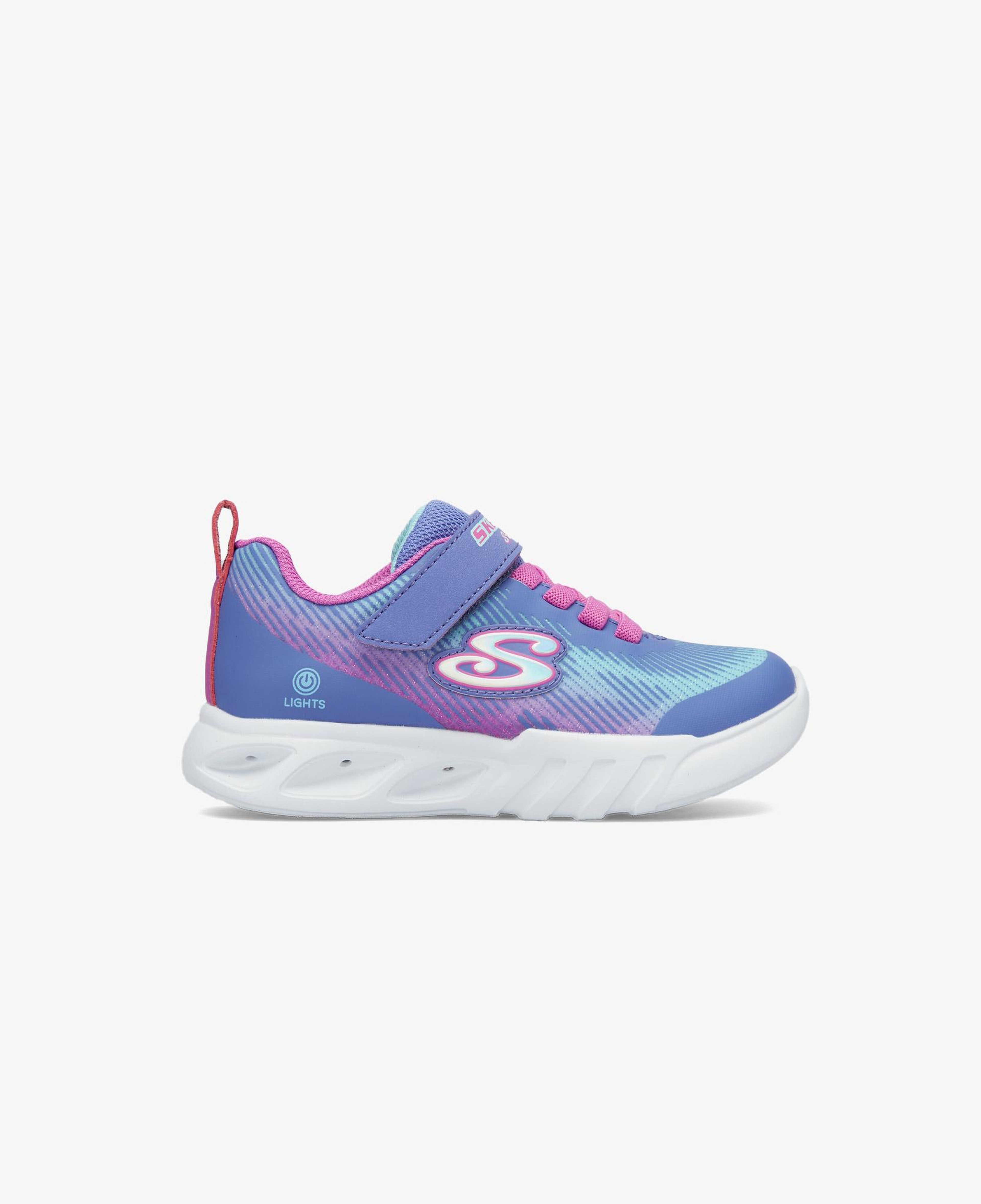 Skechers Flicker Flash Bebek Işıklı Mor Spor Ayakkabı