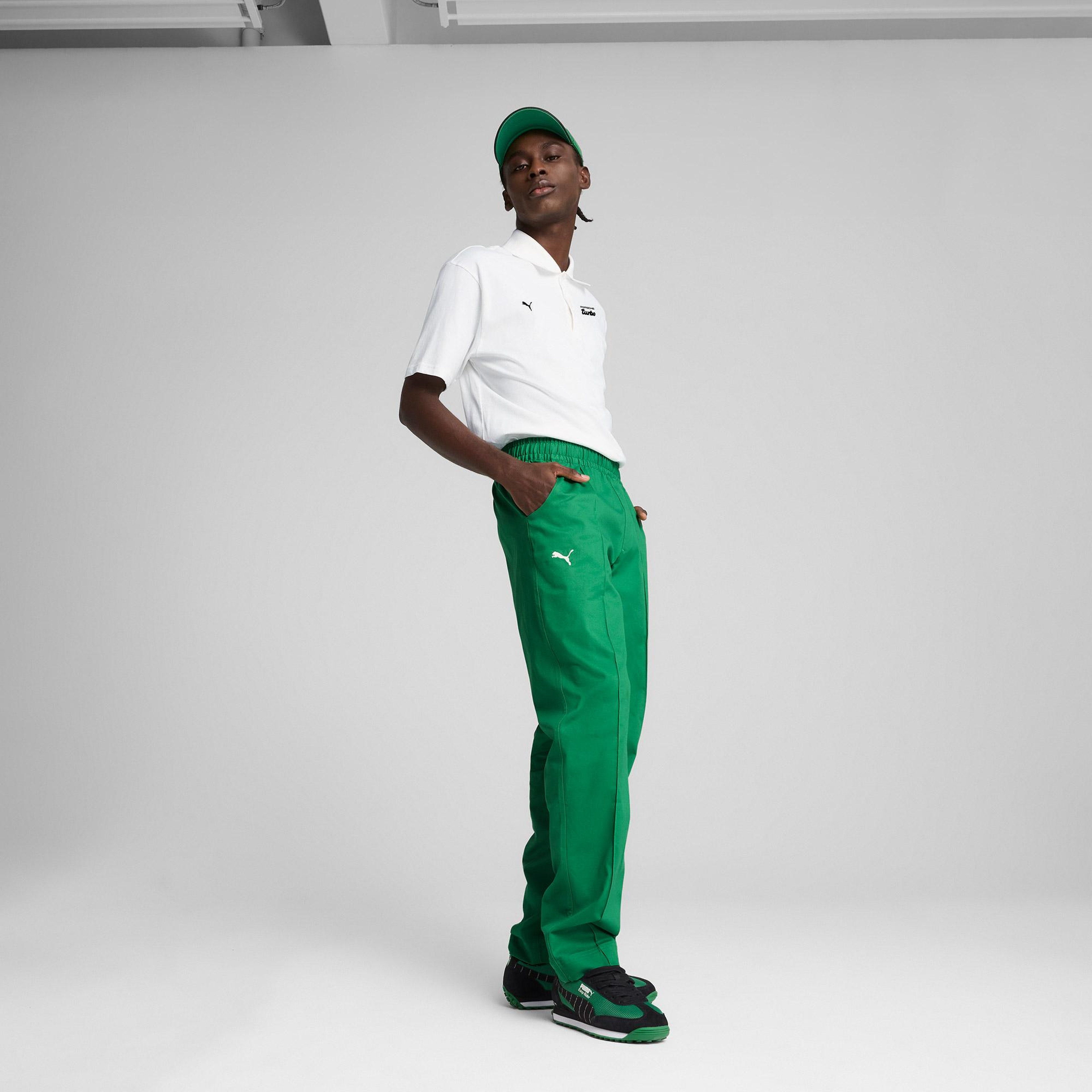 Puma Pl Lifestyle Erkek Yeşil Eşofman Altı