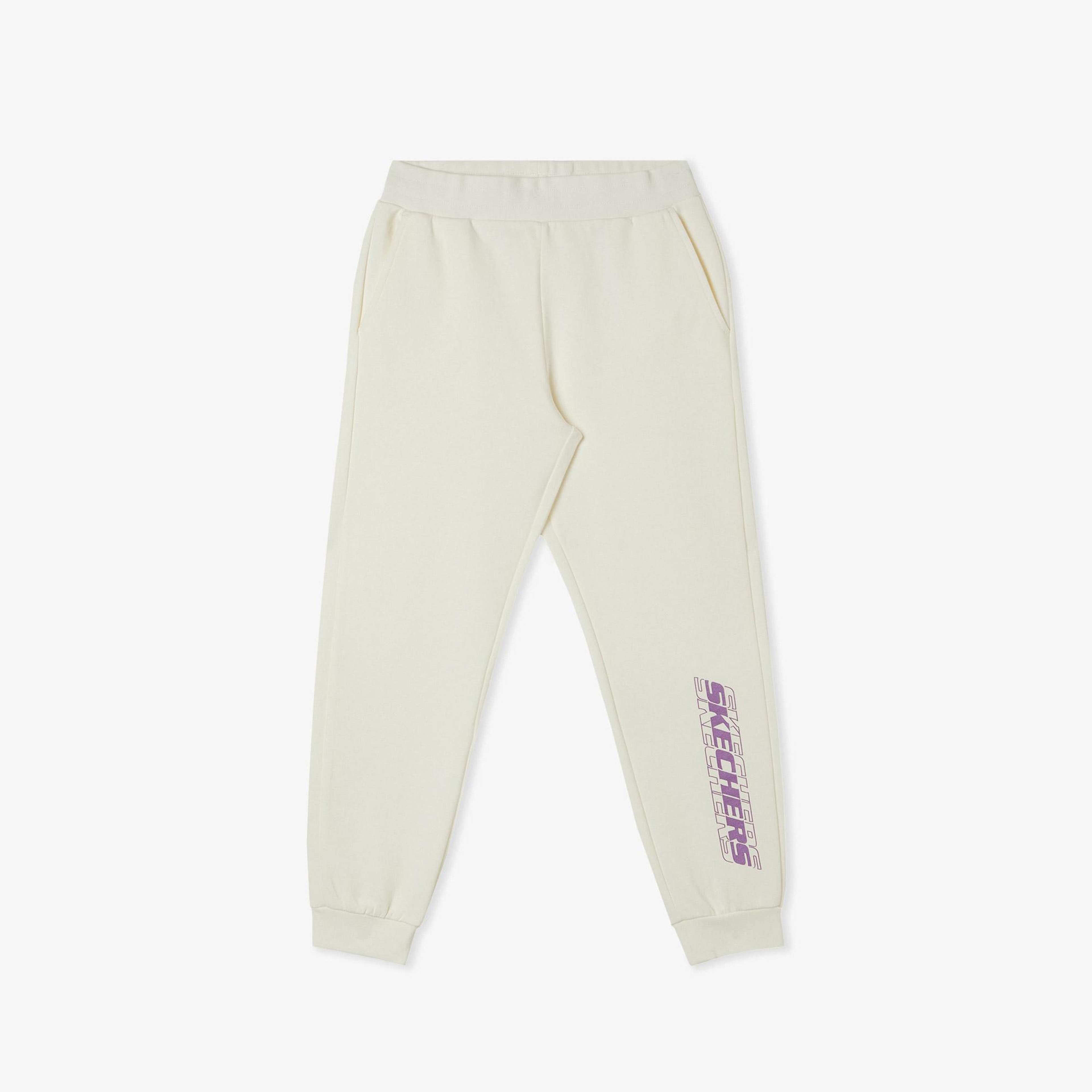 Skechers G 2Xi-Lock Jogger Çocuk Beyaz Eşofman Altı